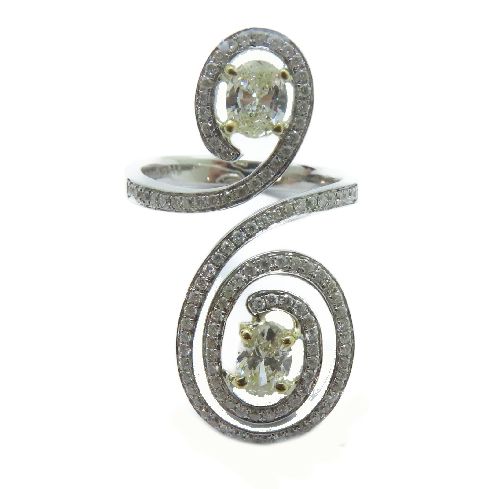 JEWELRY 【激減優惠】18K白金Diamond Ring 0.318ct鑽石/0.3ct鑽石戒指US#6