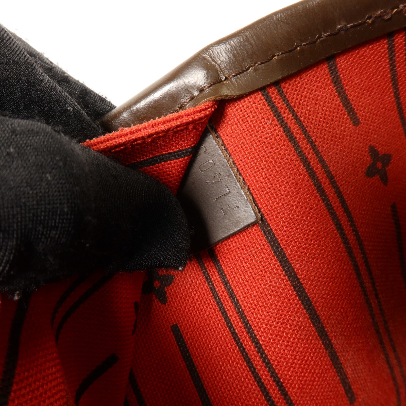LOUIS VUITTON Damier Neverfull金扣肩背袋