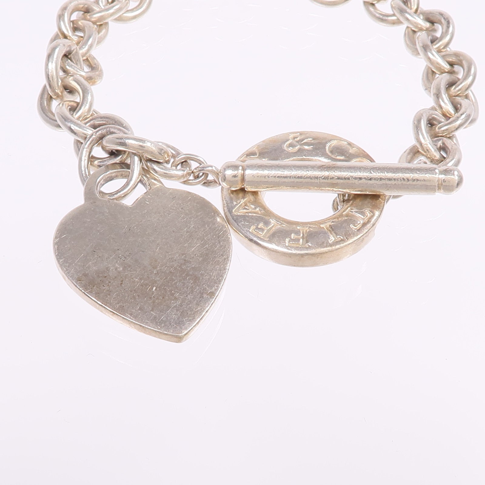 TIFFANY＆CO 925純銀Return To Heart Tag Bracelet手鏈