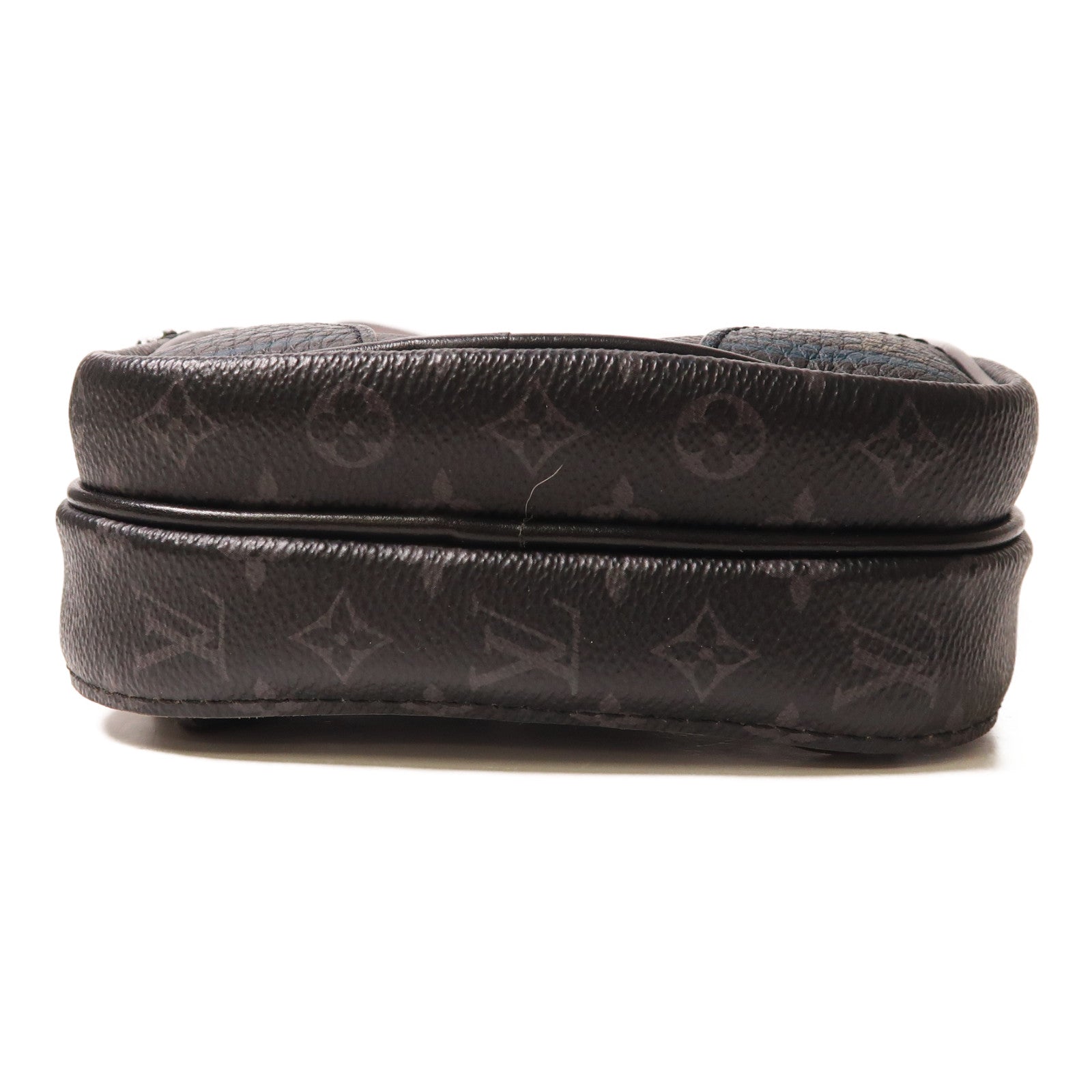 LOUIS VUITTON Monogram Eclipse Patchwork Amazon銀扣斜孭袋