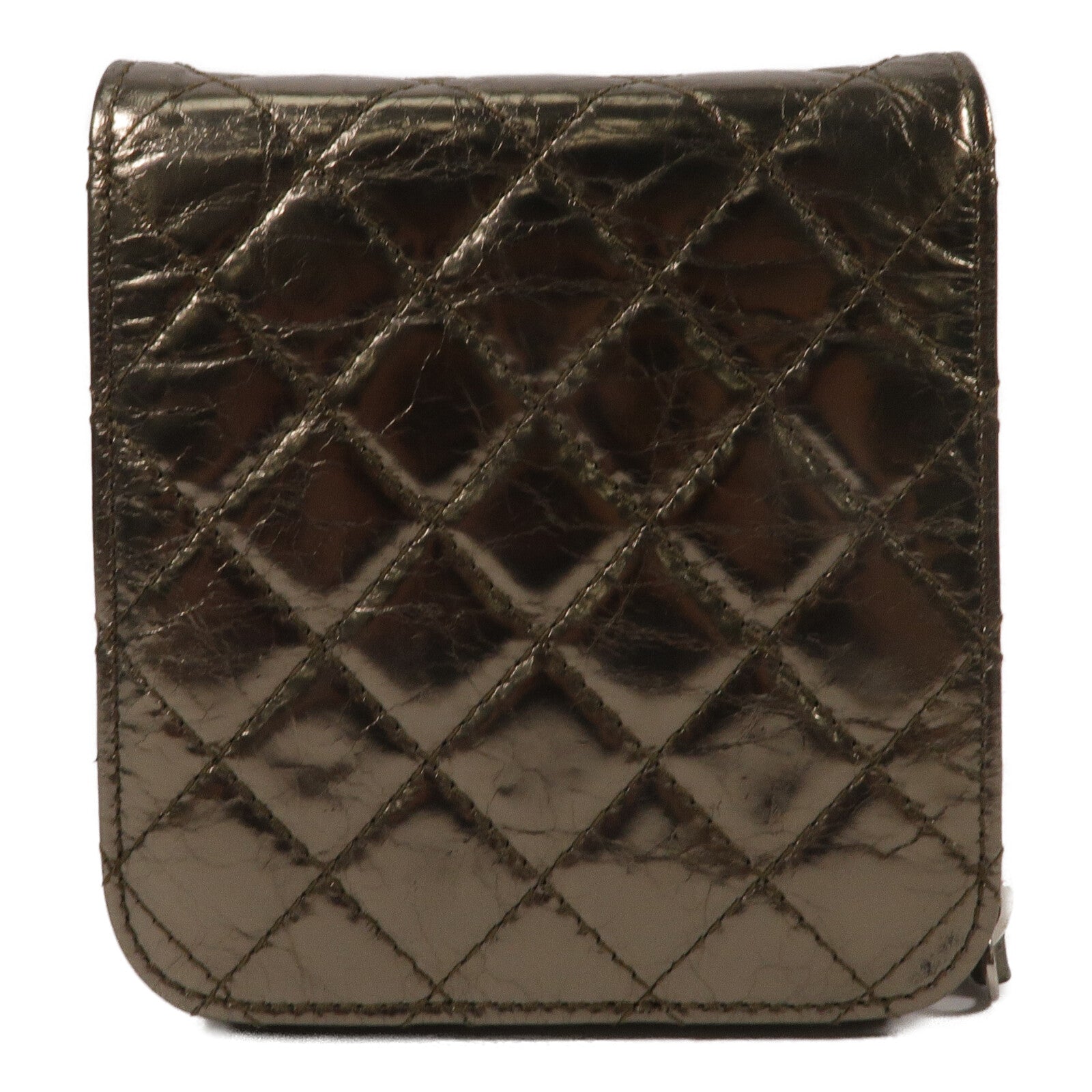 CHANEL 牛皮皮革Chain Shoulder鏈帶肩背袋
