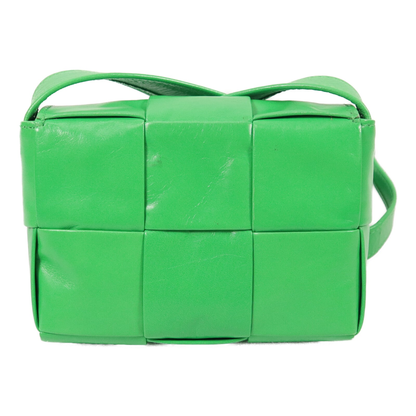 BOTTEGA VENETA 羊皮皮革Cassette Mini肩背袋