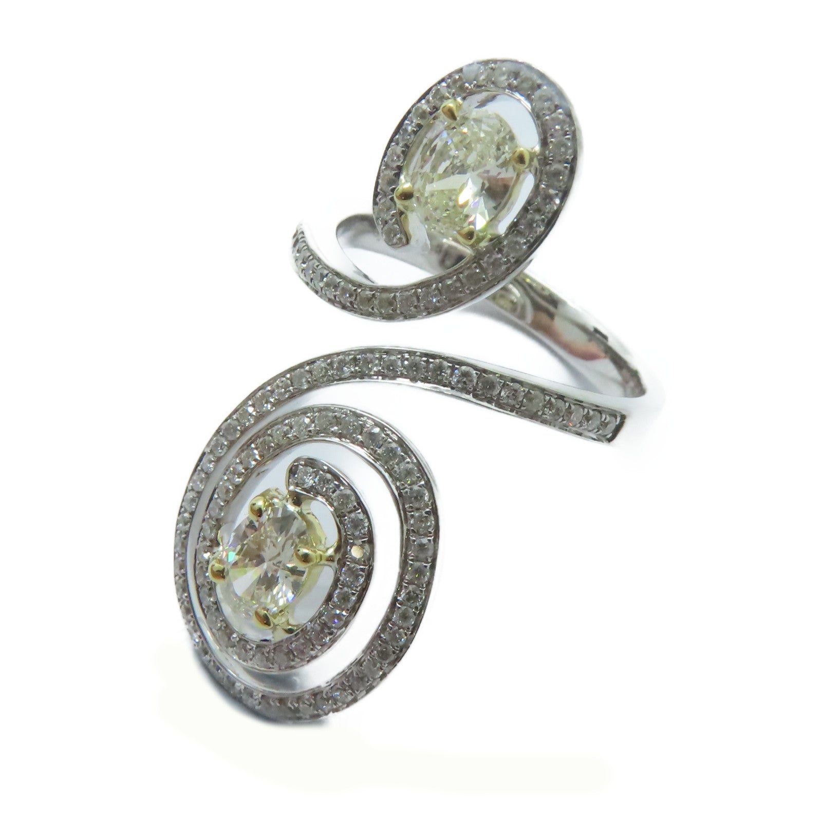 JEWELRY 【激減優惠】18K白金Diamond Ring 0.318ct鑽石/0.3ct鑽石戒指US#6