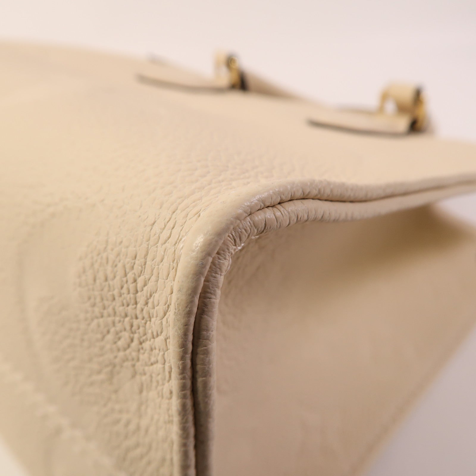 LOUIS VUITTON Monogram Empreinte On The Go金扣手挽肩背兩用袋