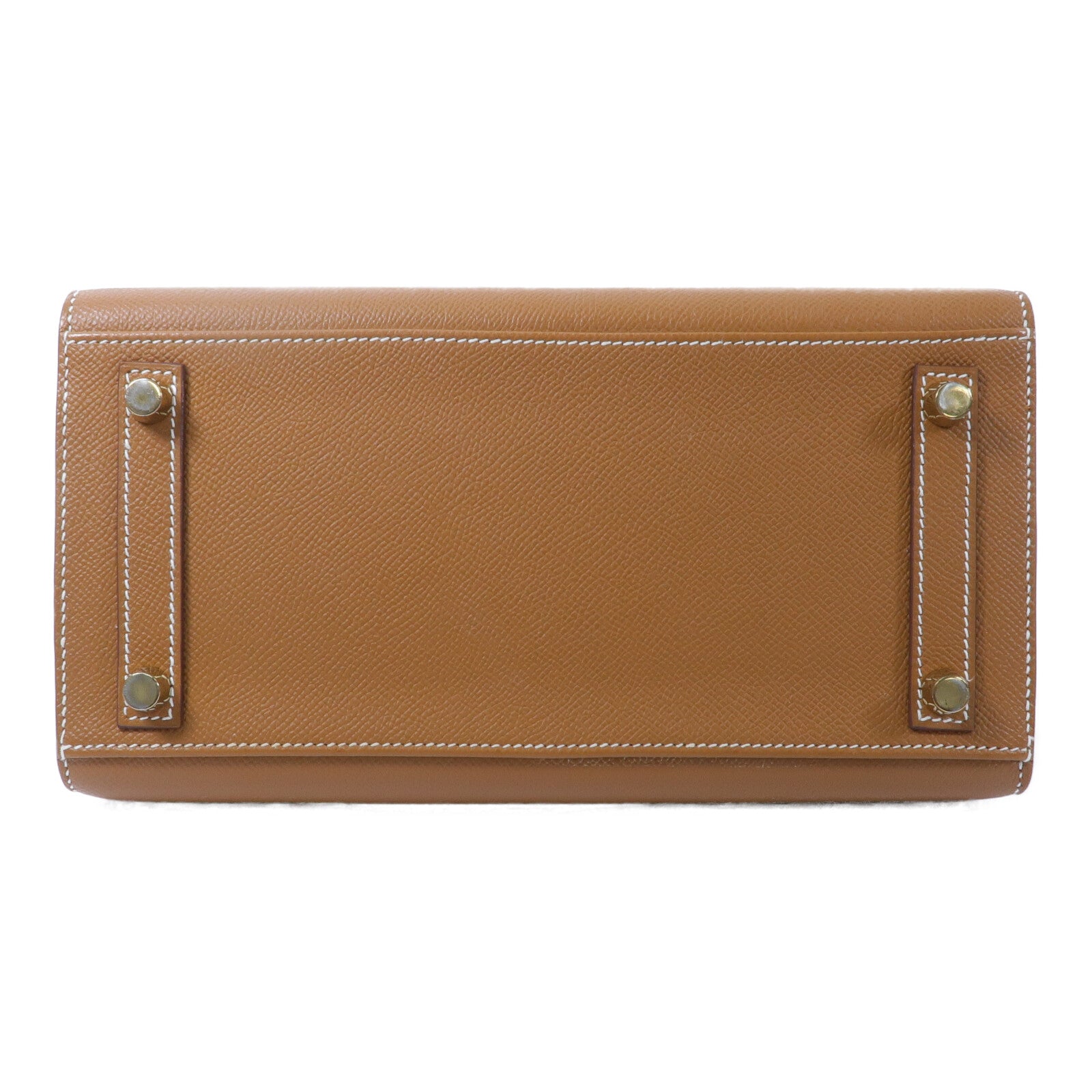 HERMES Epsom皮革Birkin 25手挽袋Gold