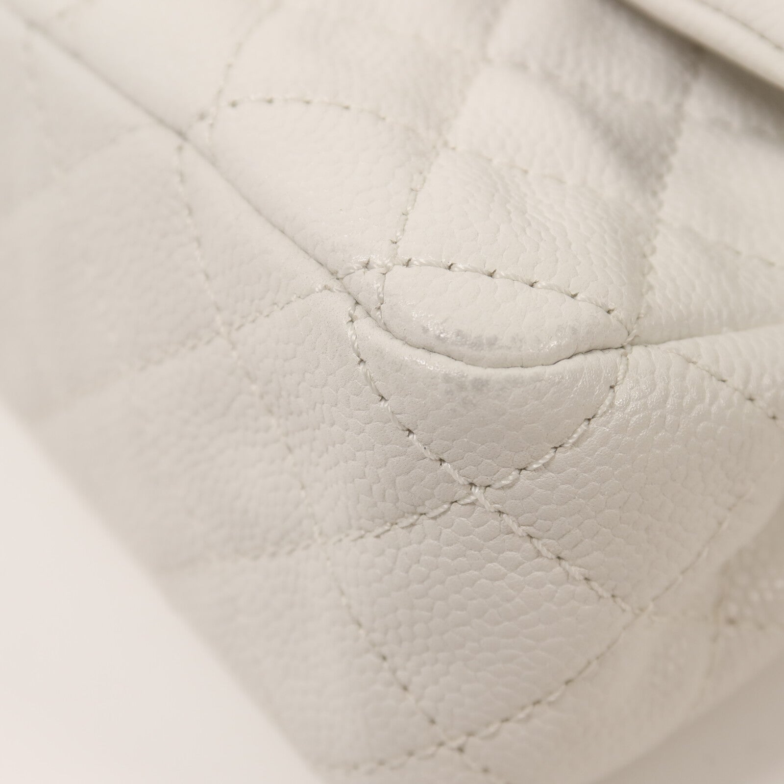 CHANEL 牛皮皮革Classic 25銀扣鏈帶肩背袋