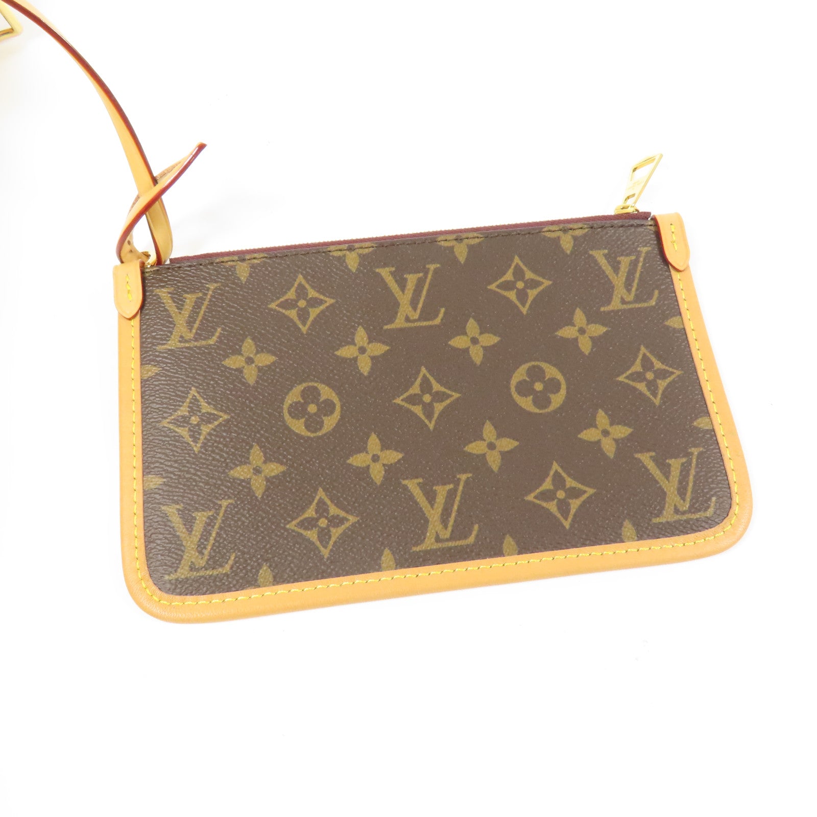 LOUIS VUITTON Monogram CarryAll PM金扣肩背袋