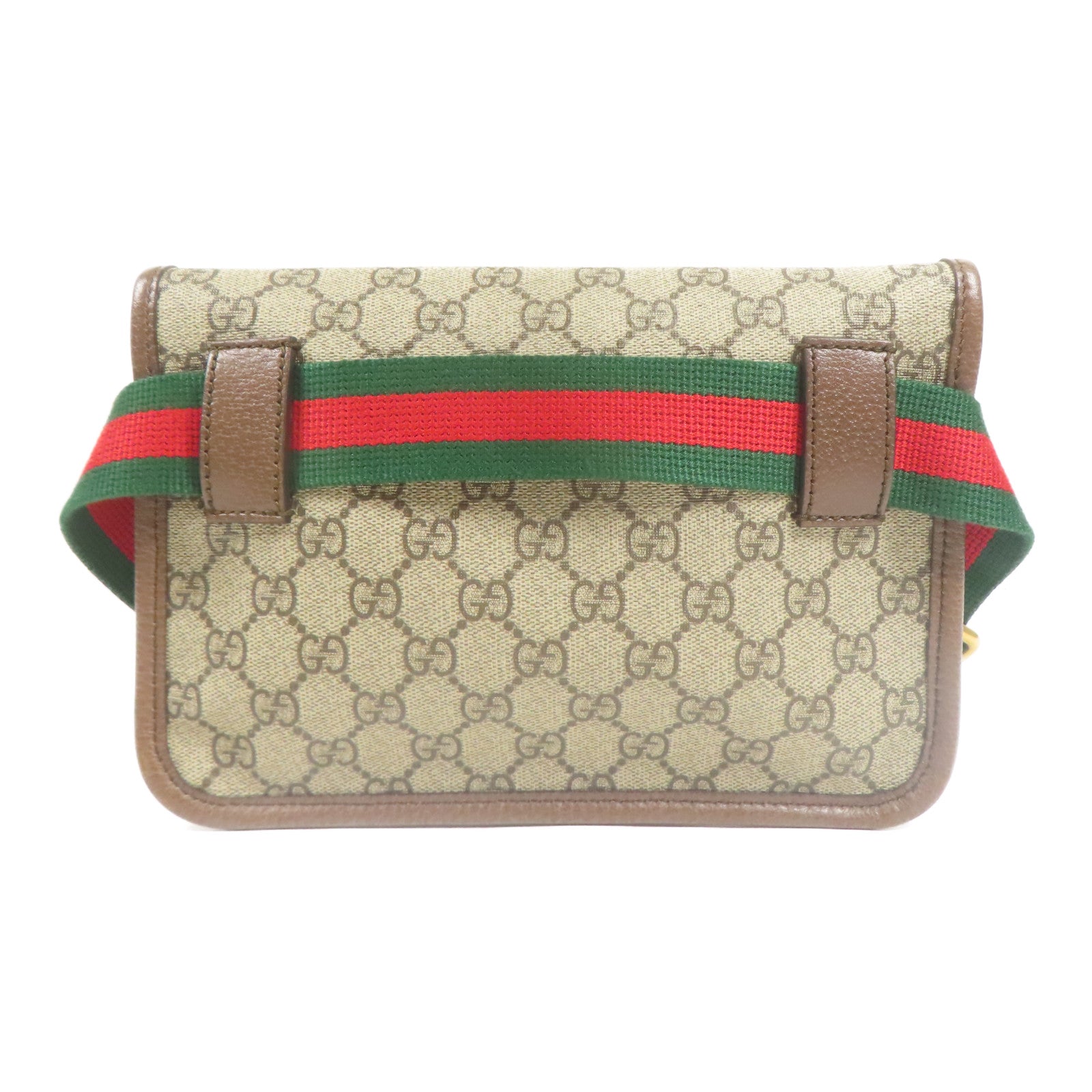 GUCCI 塗層帆布Waist Bag金扣腰包