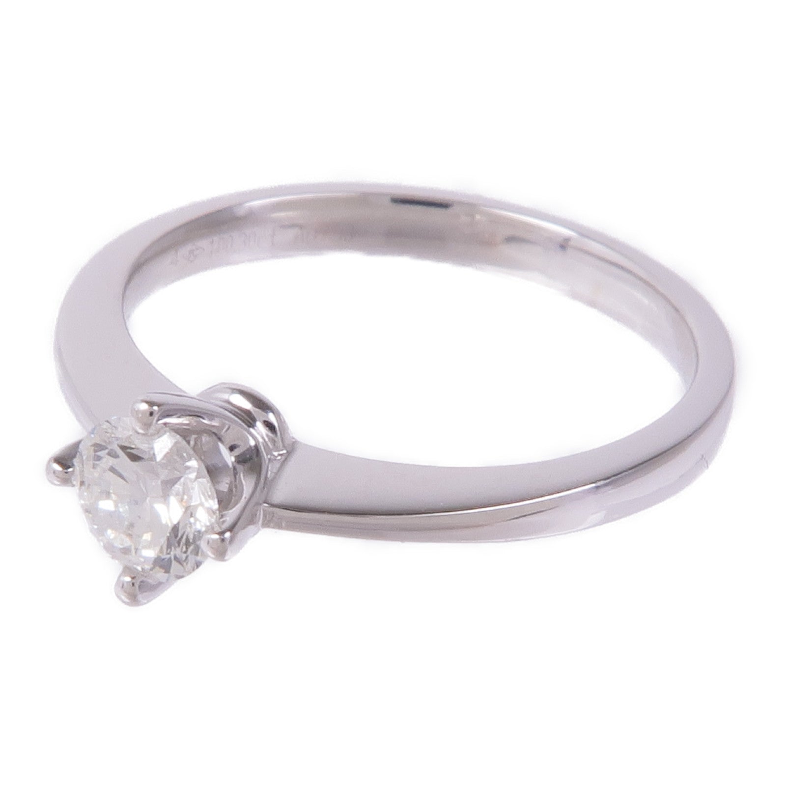 JEWELRY 18K白金Diamond Ring鑽石戒指US#4.45