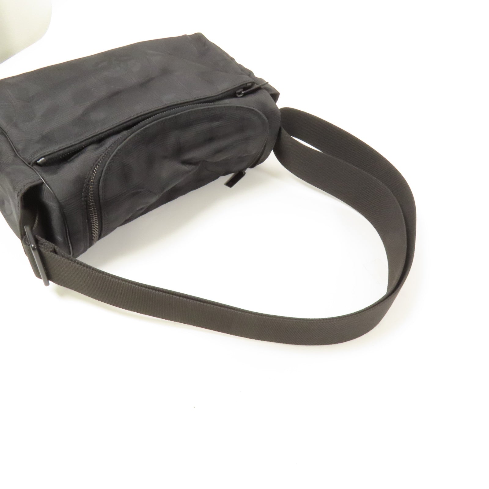 CHANEL 帆布Shoulder Bag肩背袋