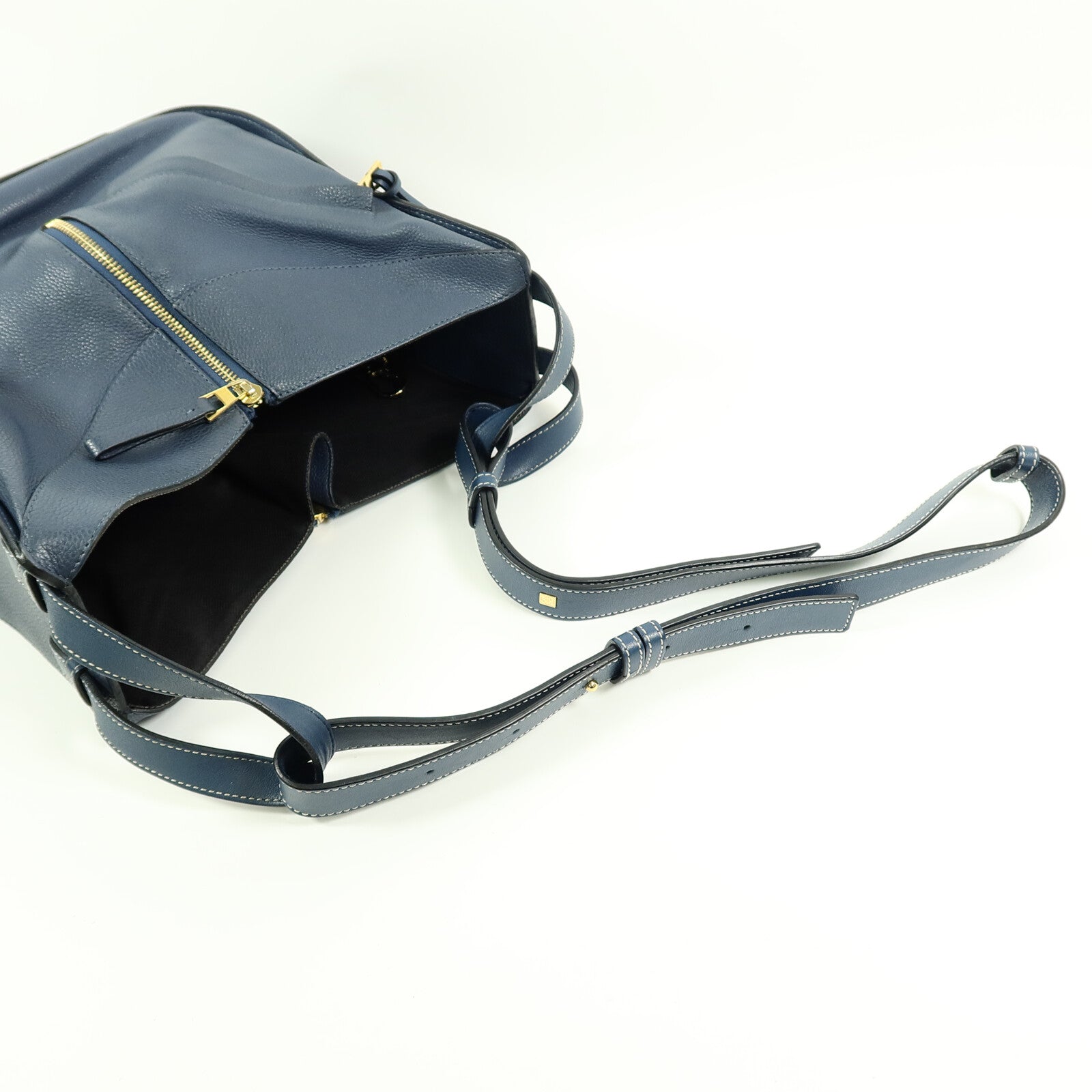 LOEWE 牛皮皮革Hammock Medium肩背袋