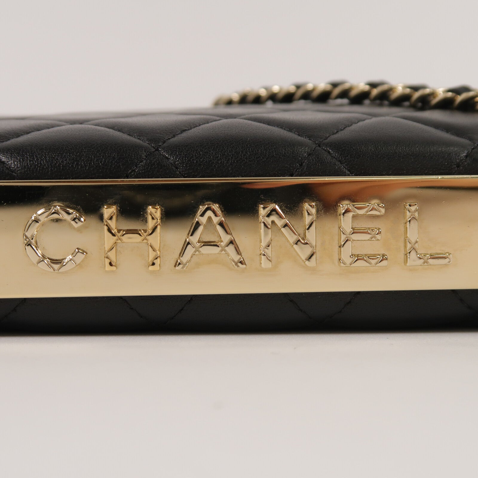 CHANEL 羊皮皮革Trendy CC鏈帶肩背袋
