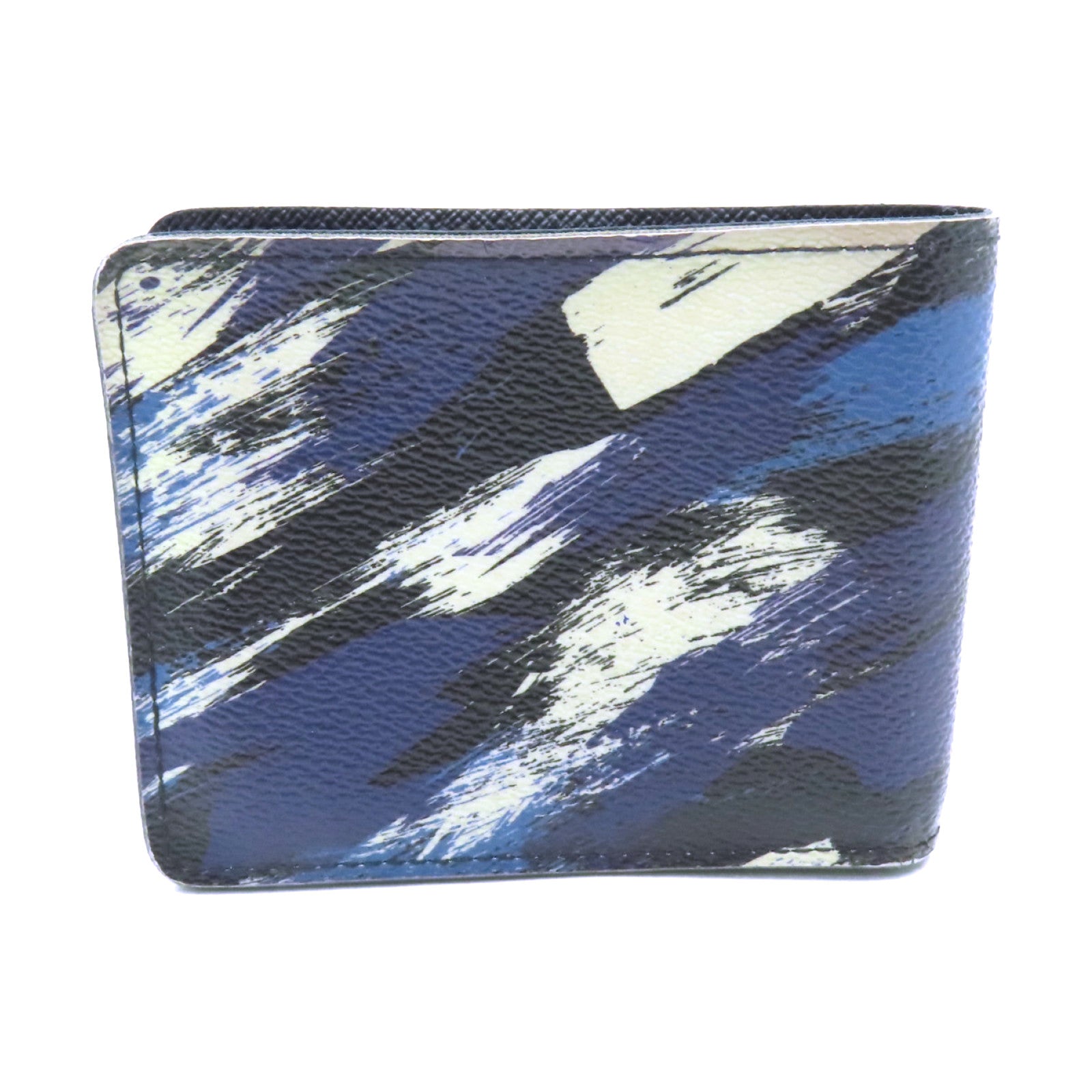 LOUIS VUITTON 【激減優惠】Camouflage Wallet錢包藍色