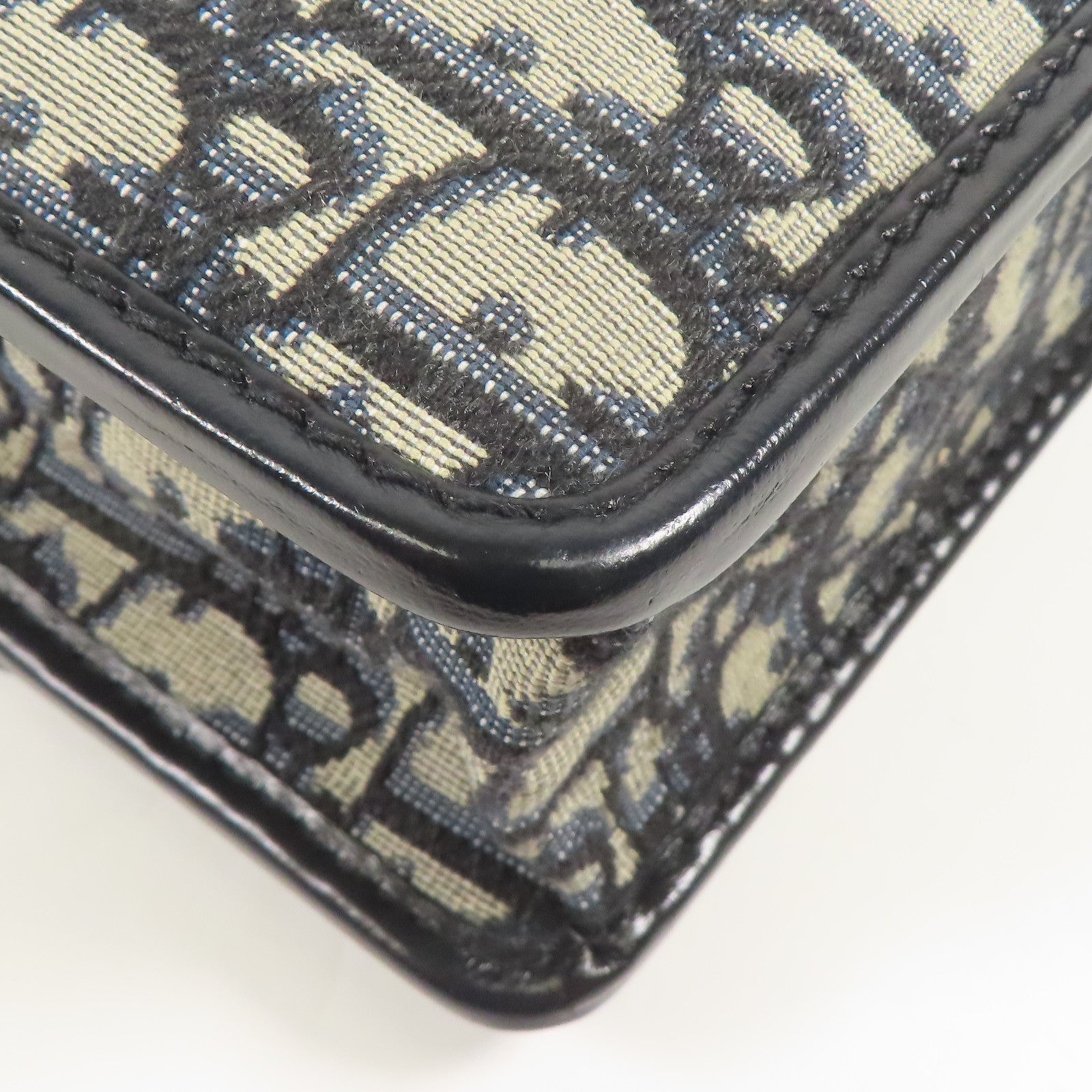 Dior 帆布Montaigne 30金扣肩背袋