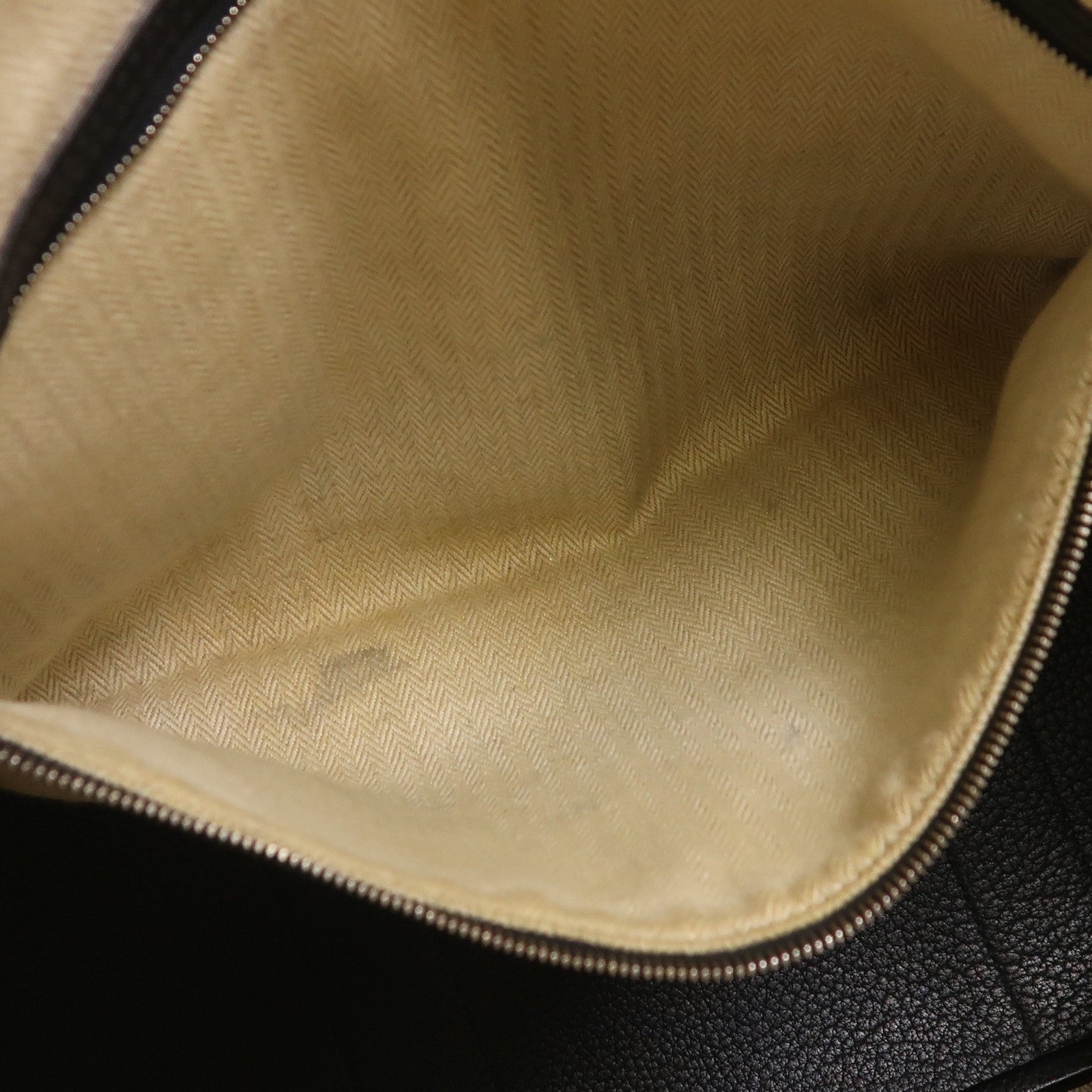 HERMES Negonda皮革Garden Party PM銀扣手挽袋Noir