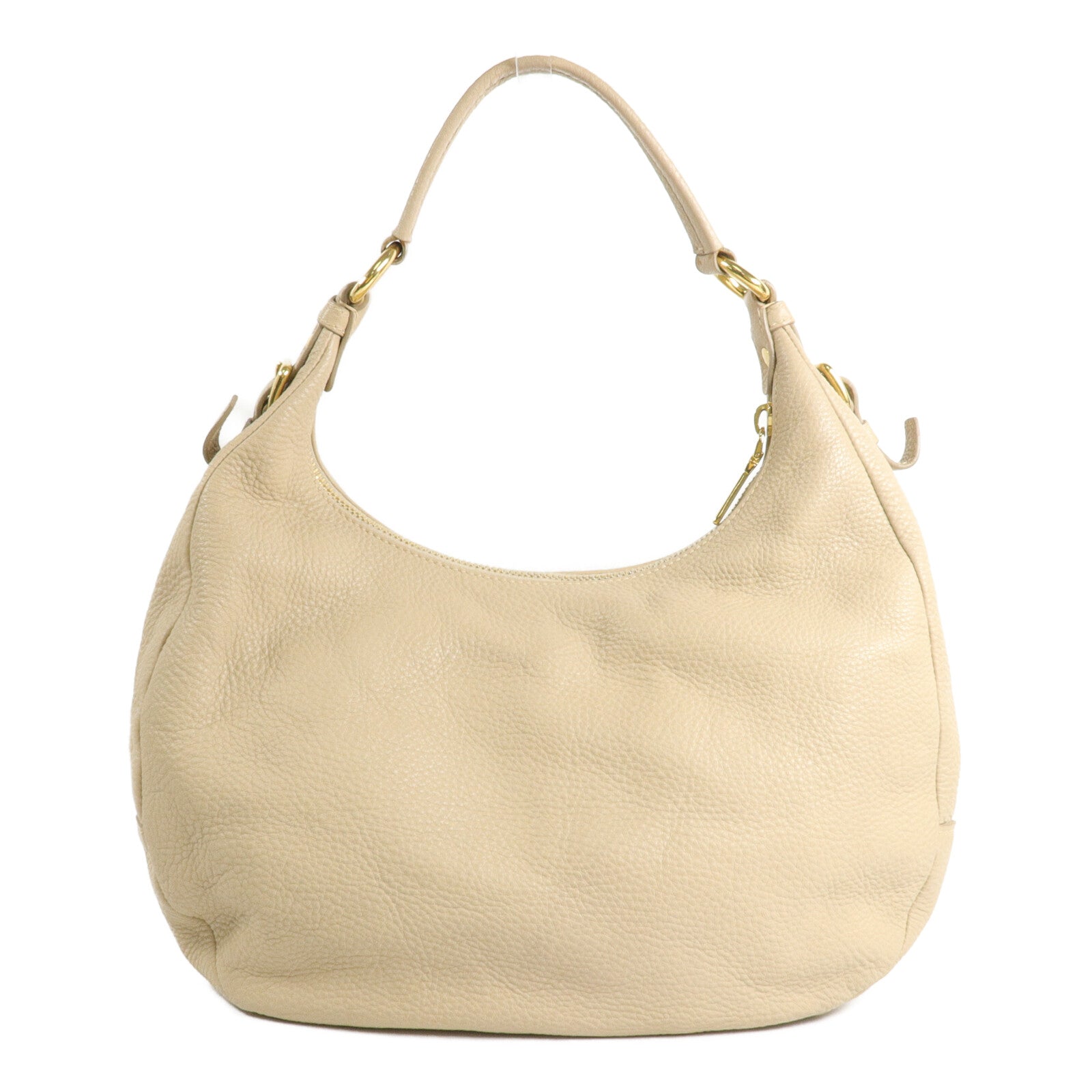 PRADA 牛皮皮革Vitello Daino Hobo Bag肩背袋
