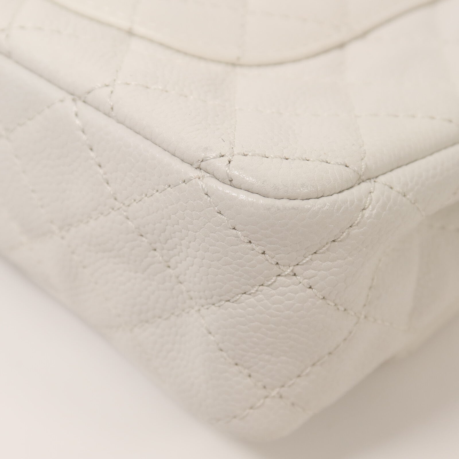 CHANEL 牛皮皮革Classic 25銀扣鏈帶肩背袋