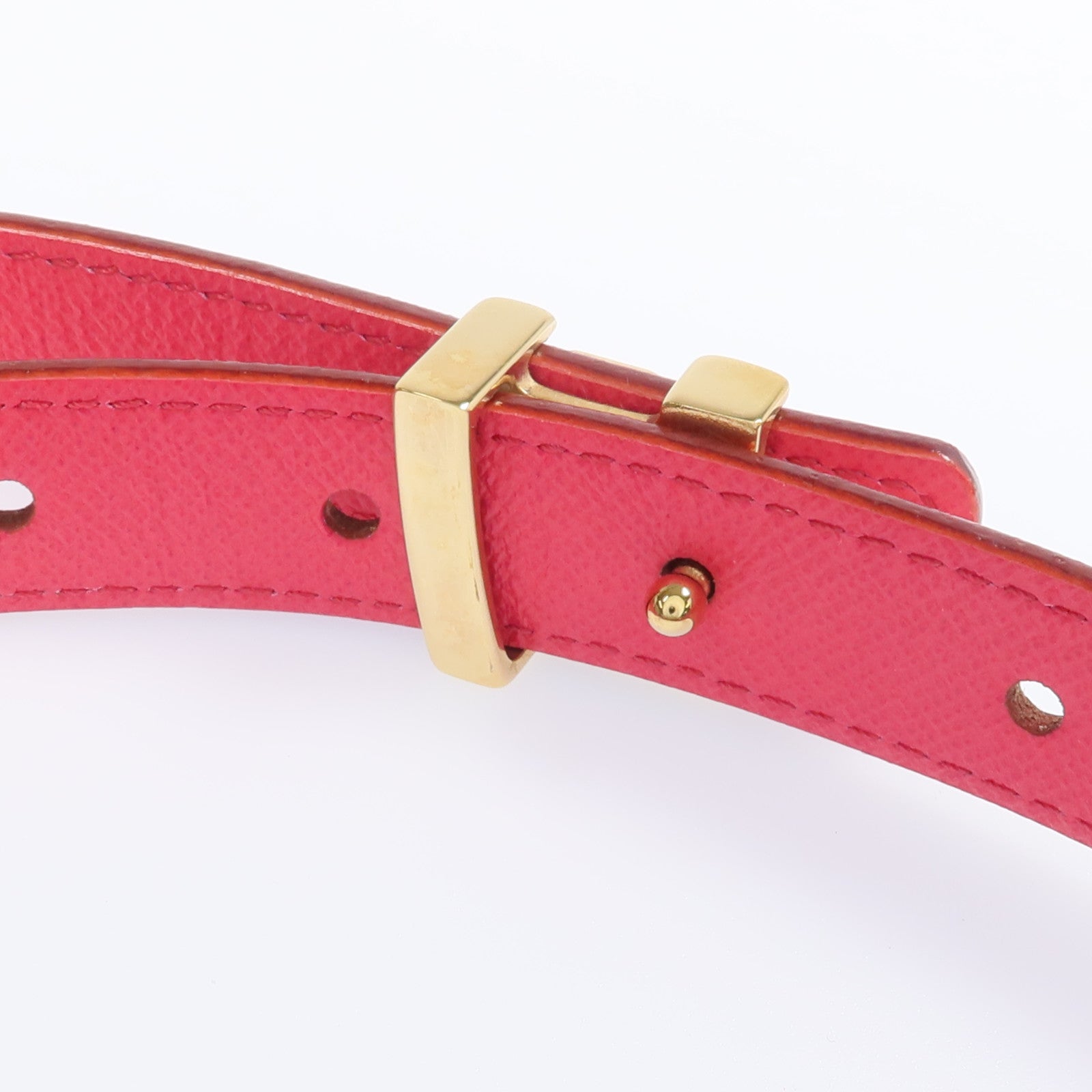 LOUIS VUITTON Monogram Multicolore Belt金扣皮帶