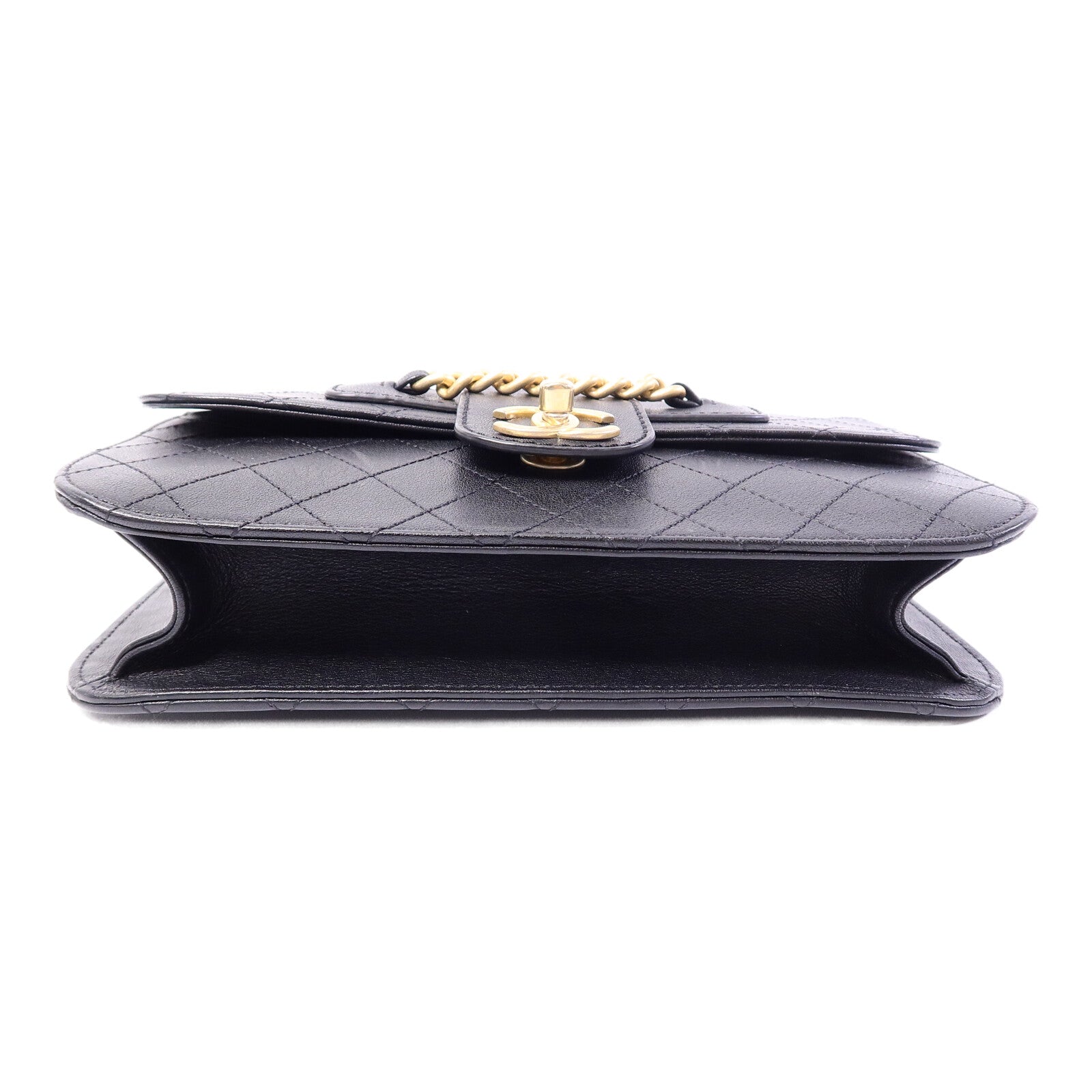 CHANEL 牛皮皮革Chain Shoulder Bag鏈帶肩背袋