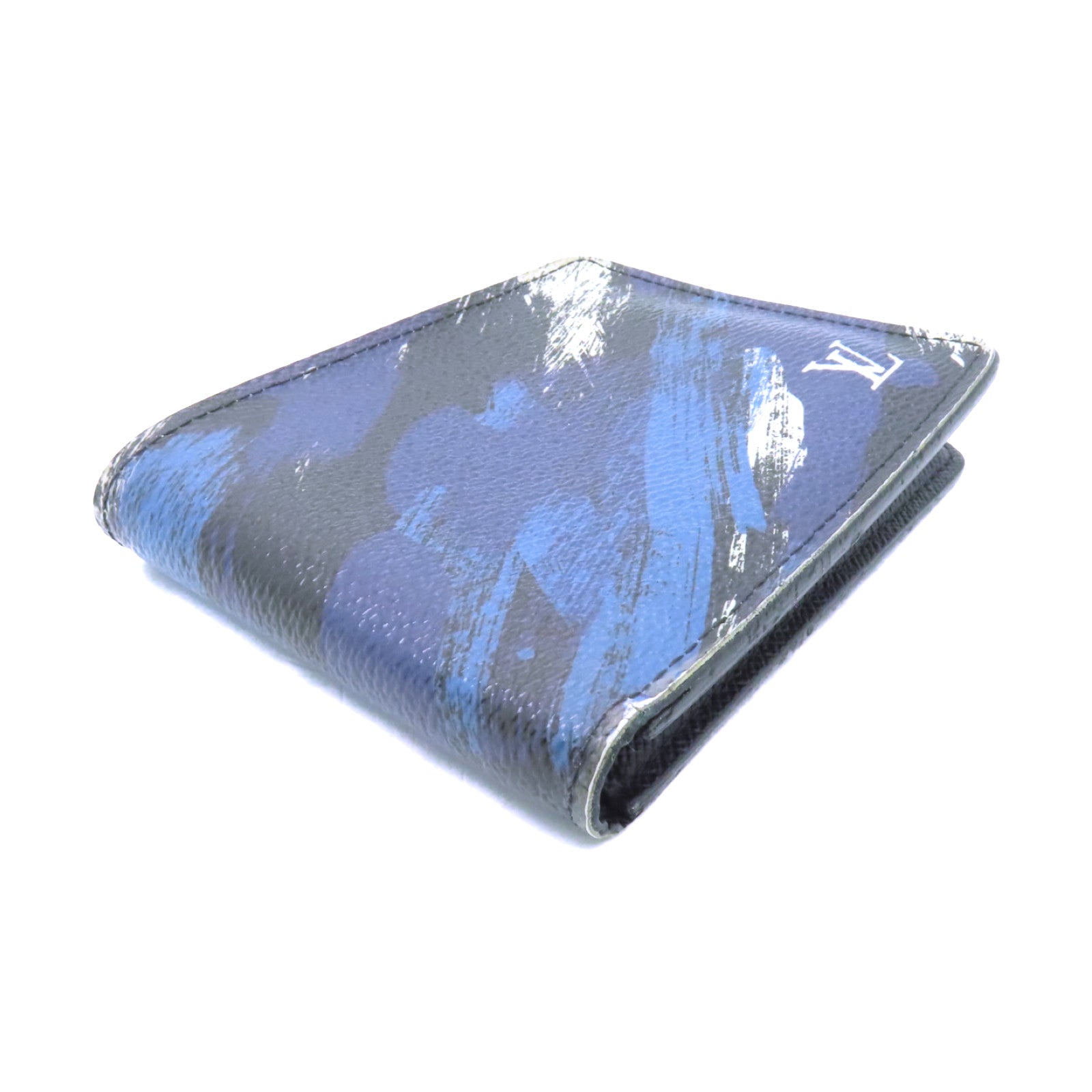 LOUIS VUITTON 【激減優惠】Camouflage Wallet錢包藍色