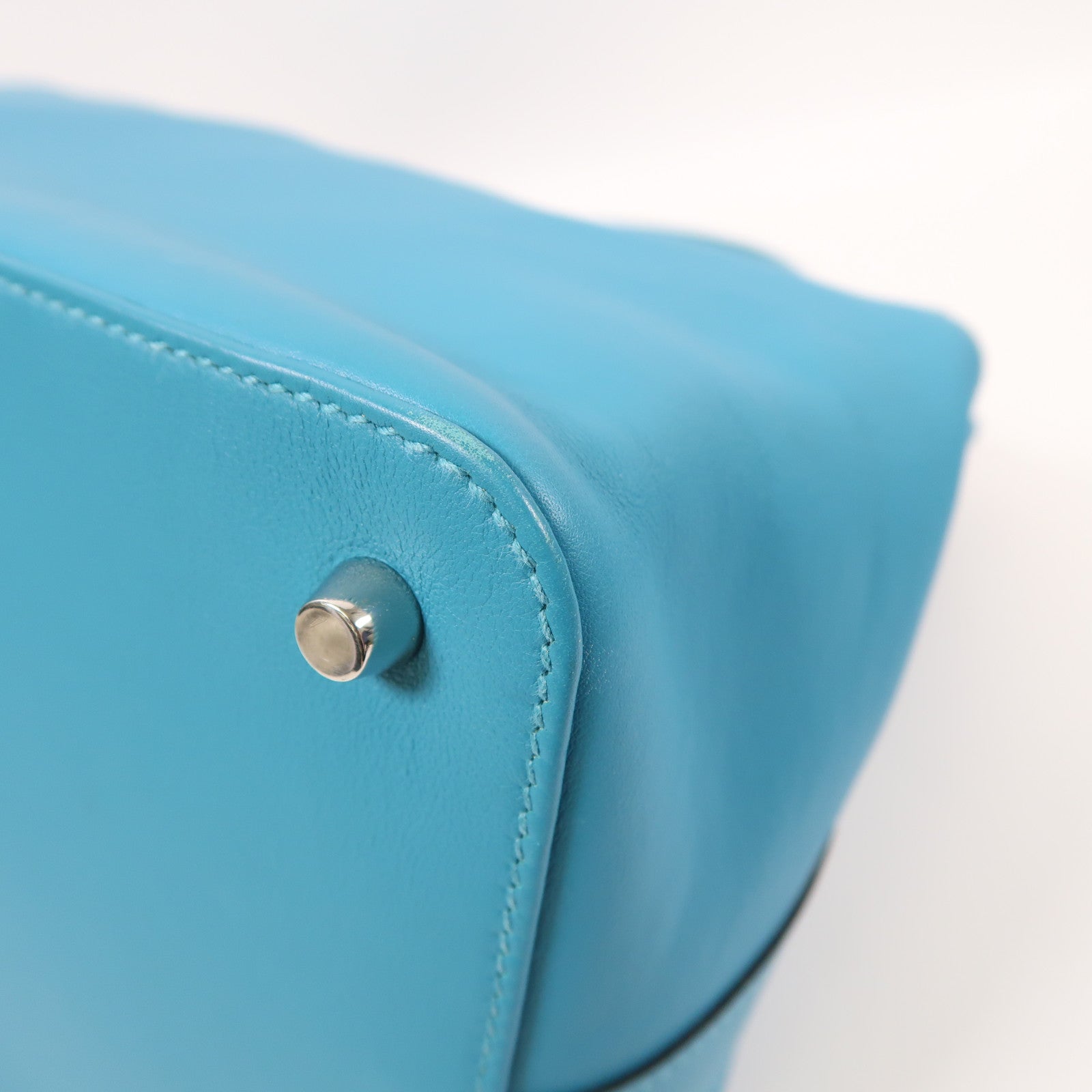 HERMES Swift皮革Toolbox 26銀扣手挽肩背兩用袋