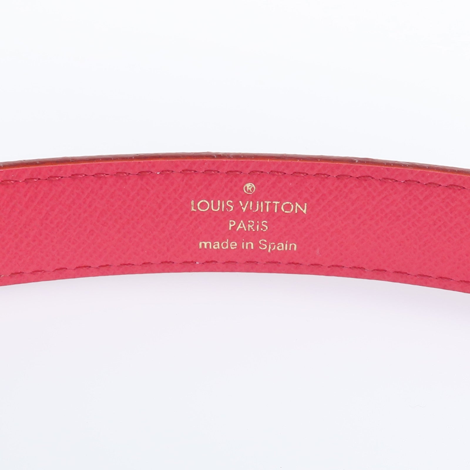 LOUIS VUITTON Monogram Multicolore Belt金扣皮帶