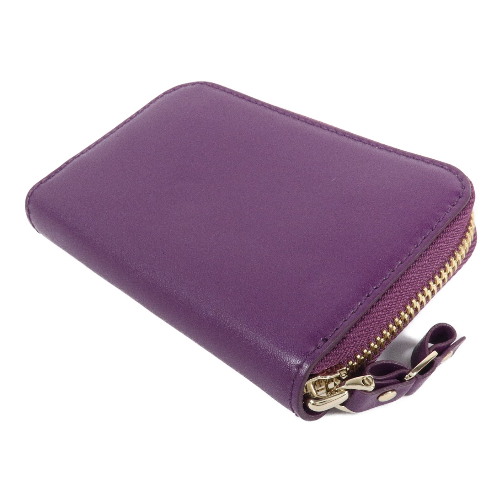 Salvatore Ferragamo 牛皮皮革Vara Bow Coin Purse零錢包/卡片套