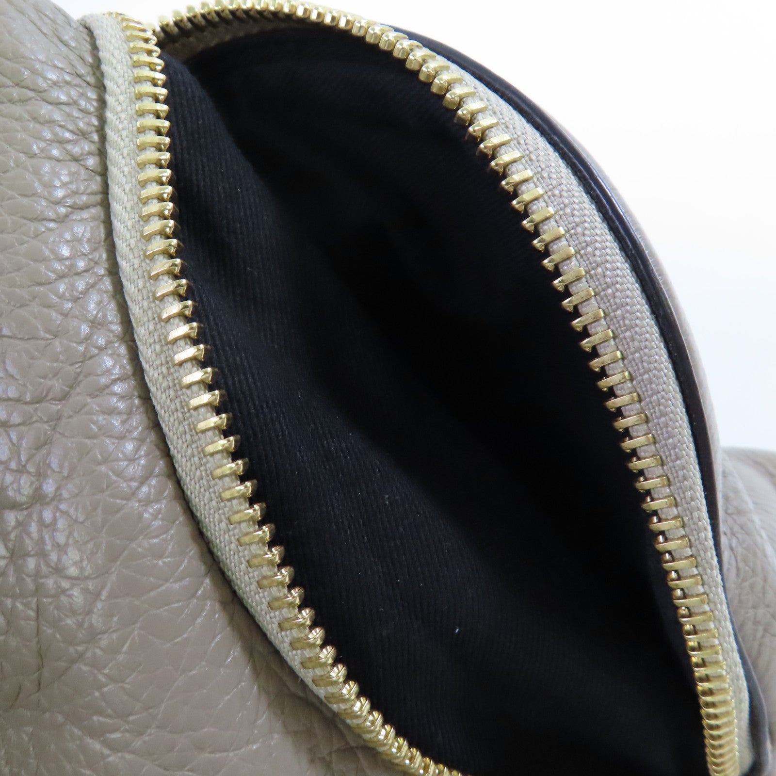 SEE BY CHLOE 牛皮皮革2Way Backpack金扣肩背背包兩用袋灰色