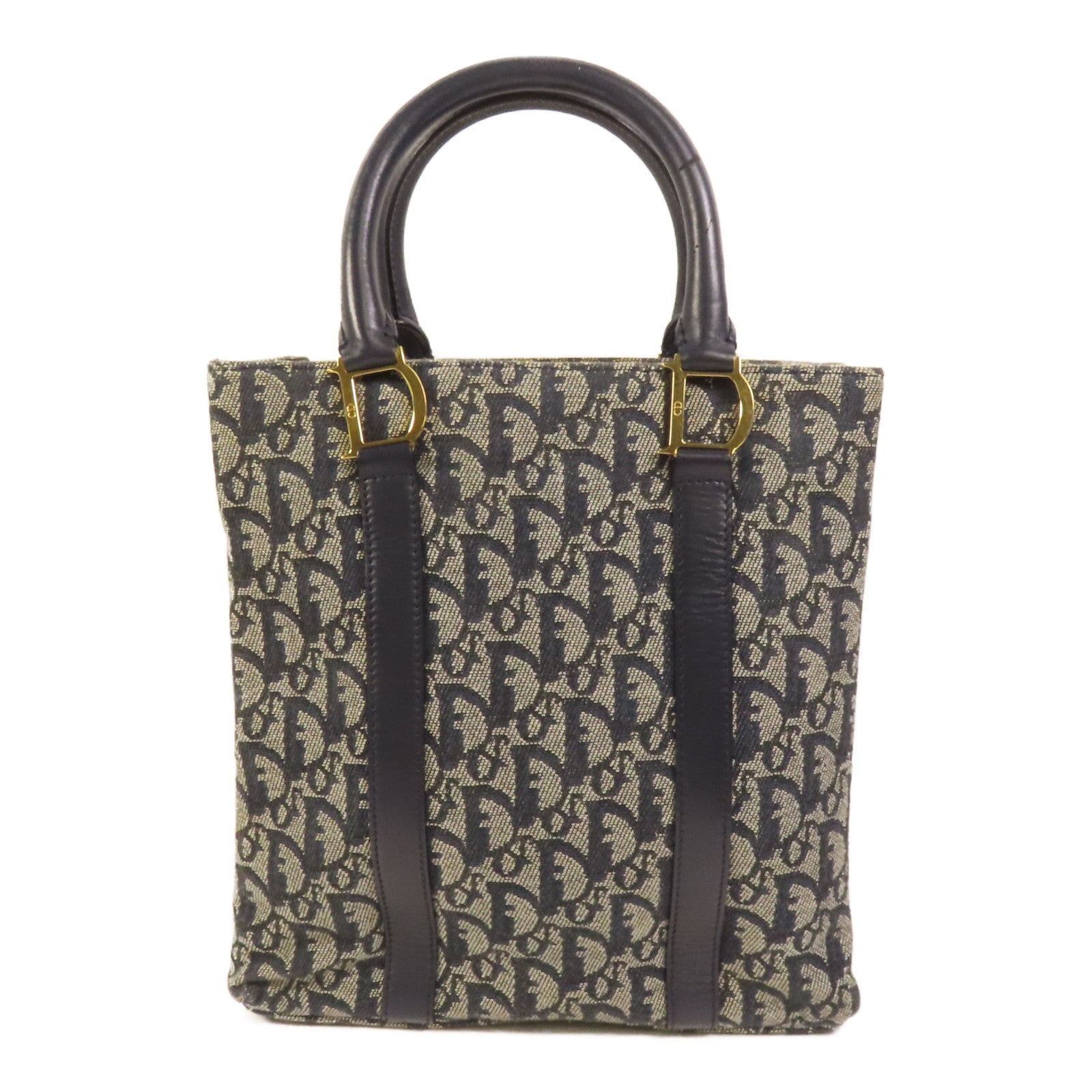 Dior 帆布Tote Bag金扣手挽袋
