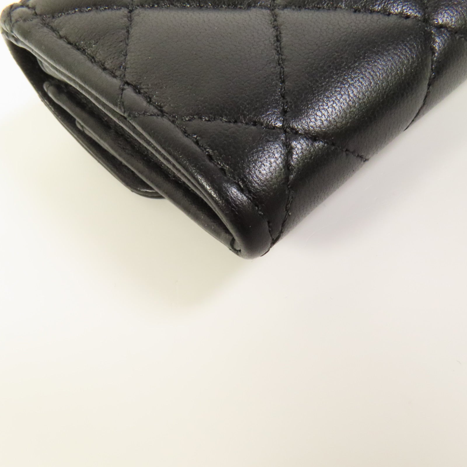 CHANEL 羊皮皮革Card Case金扣卡片套