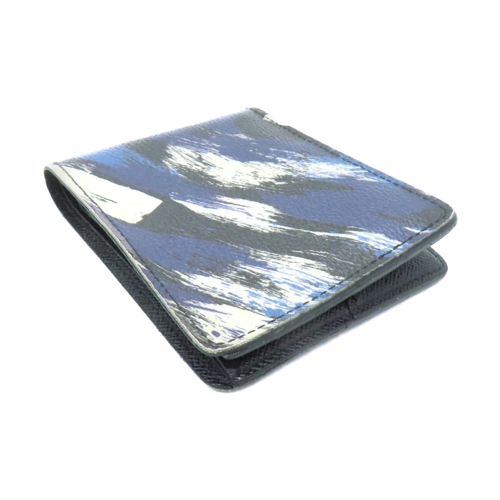 LOUIS VUITTON 【激減優惠】Camouflage Wallet錢包藍色