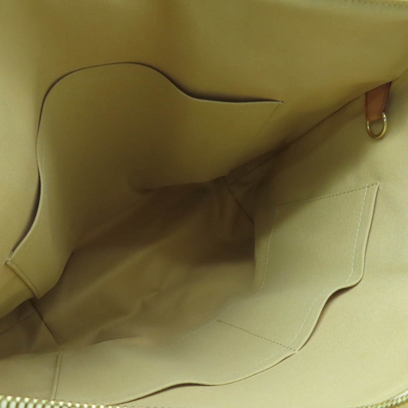 LOUIS VUITTON 【清倉大減價】Damier Totally MM金扣肩背袋米白色