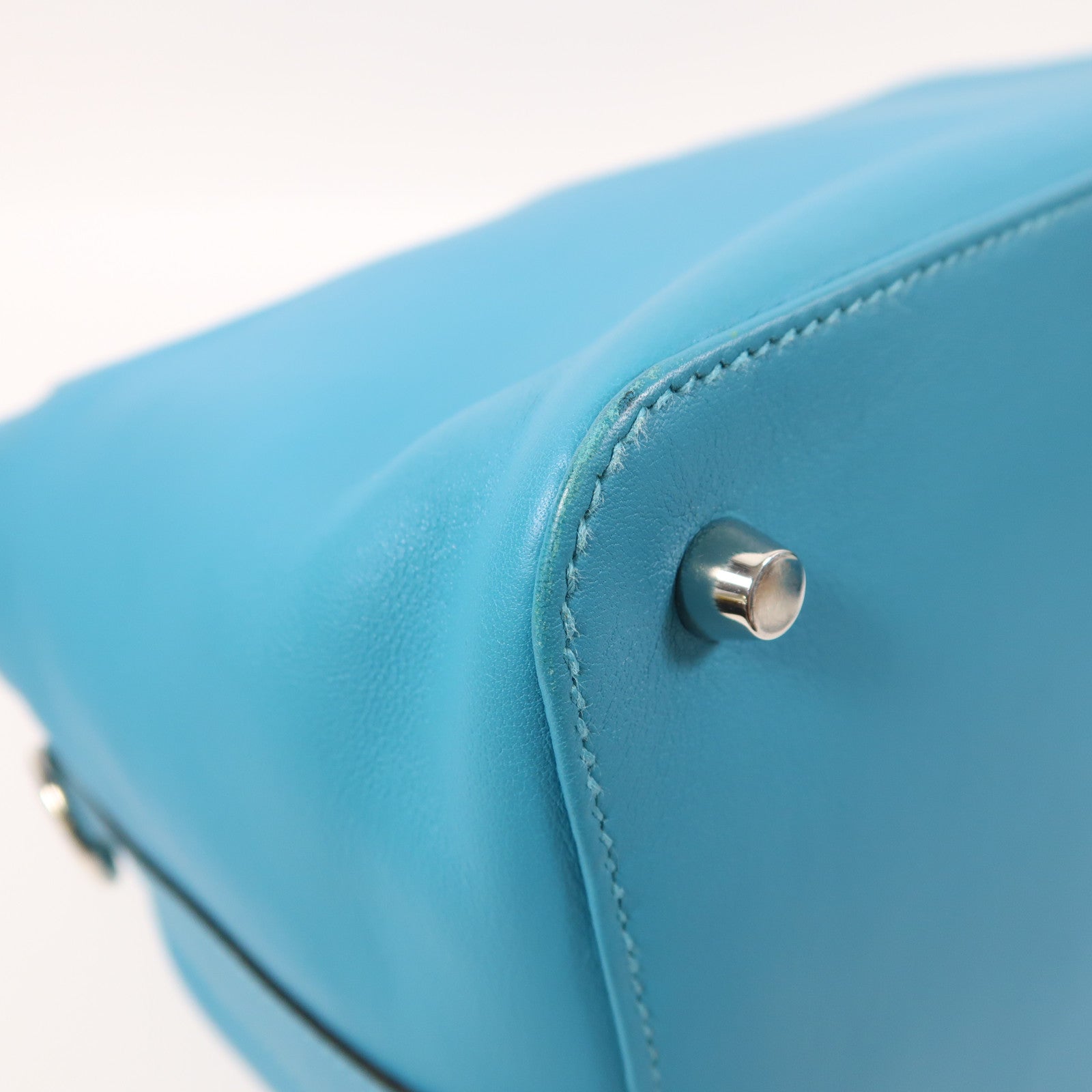 HERMES Swift皮革Toolbox 26銀扣手挽肩背兩用袋