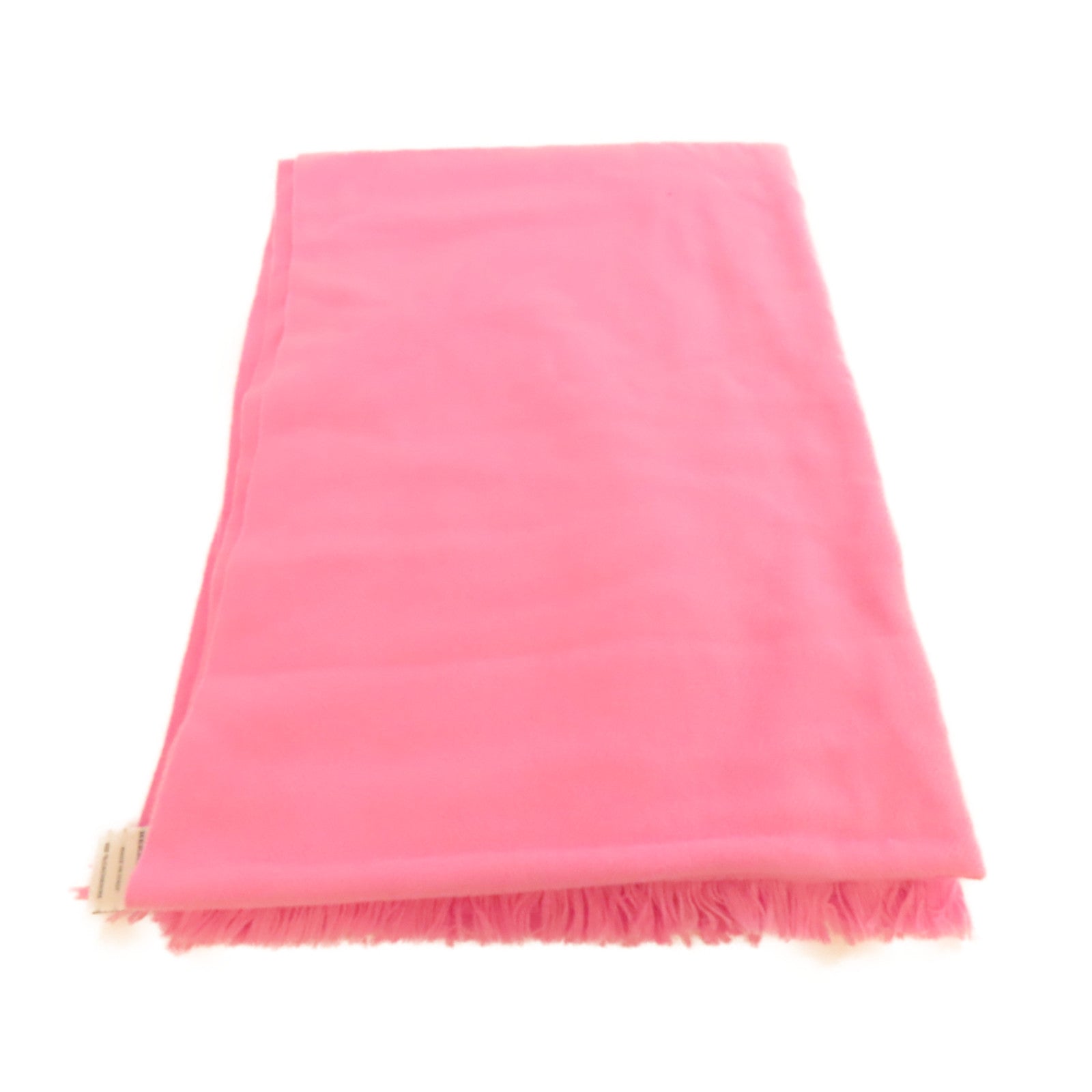 HERMES **【激減優惠】羊絨Scarf圍巾粉紅色