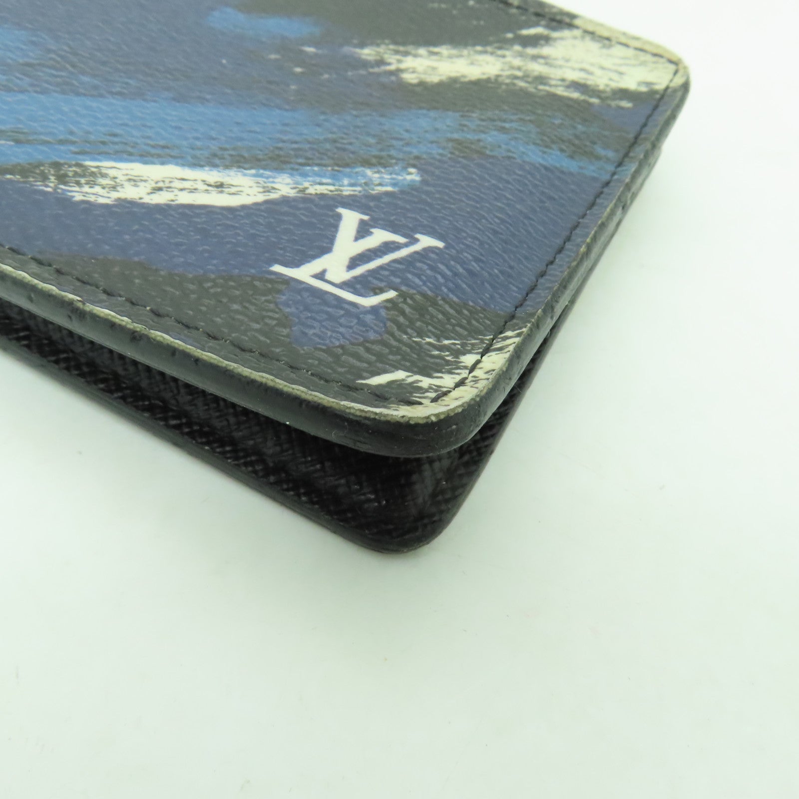 LOUIS VUITTON 【激減優惠】Camouflage Wallet錢包藍色