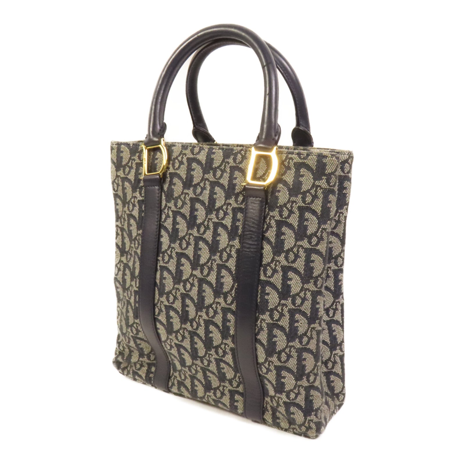 Dior 帆布Tote Bag金扣手挽袋