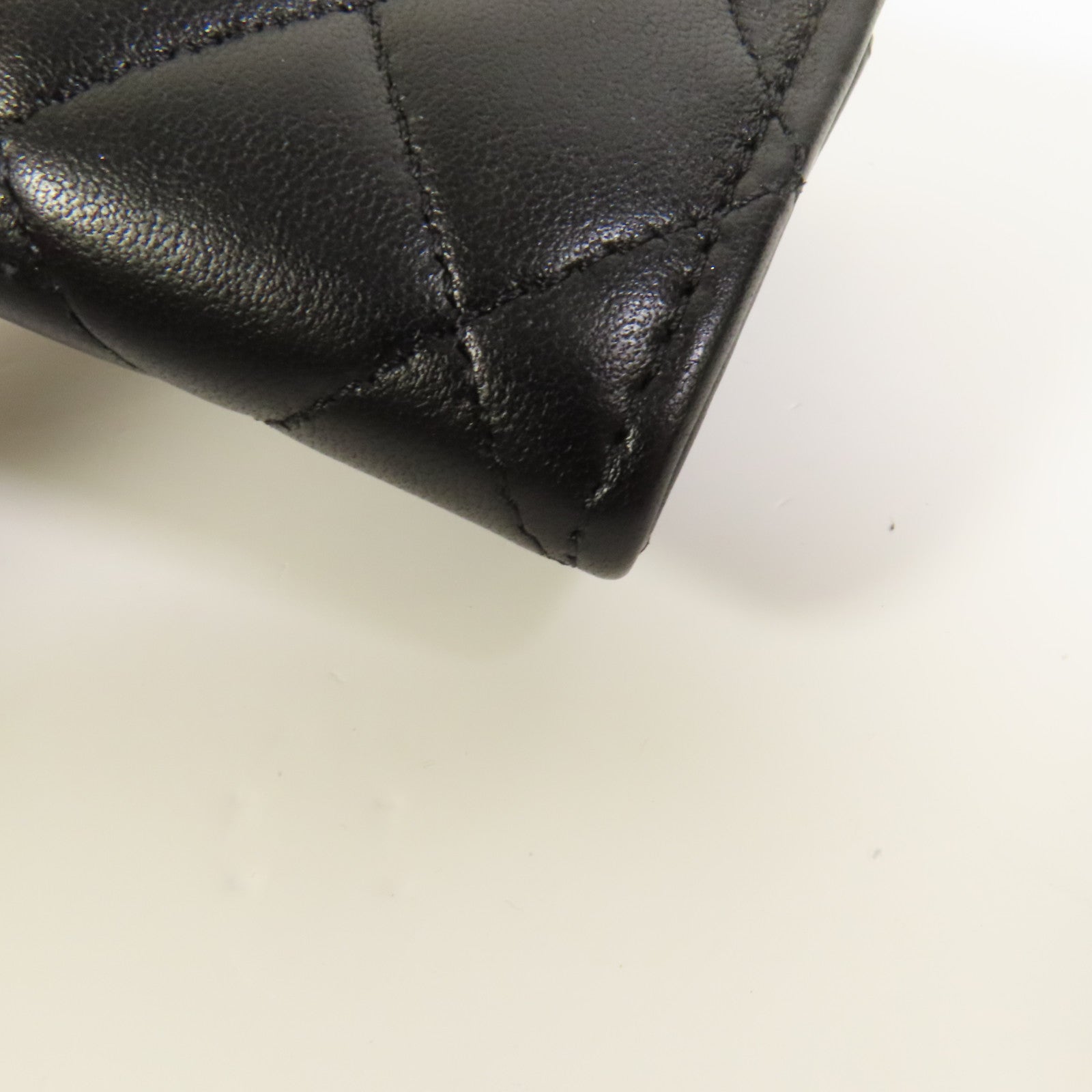 CHANEL 羊皮皮革Card Case金扣卡片套