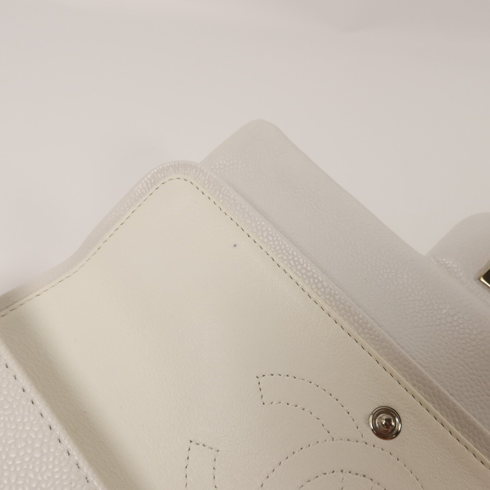CHANEL 牛皮皮革Classic 25銀扣鏈帶肩背袋