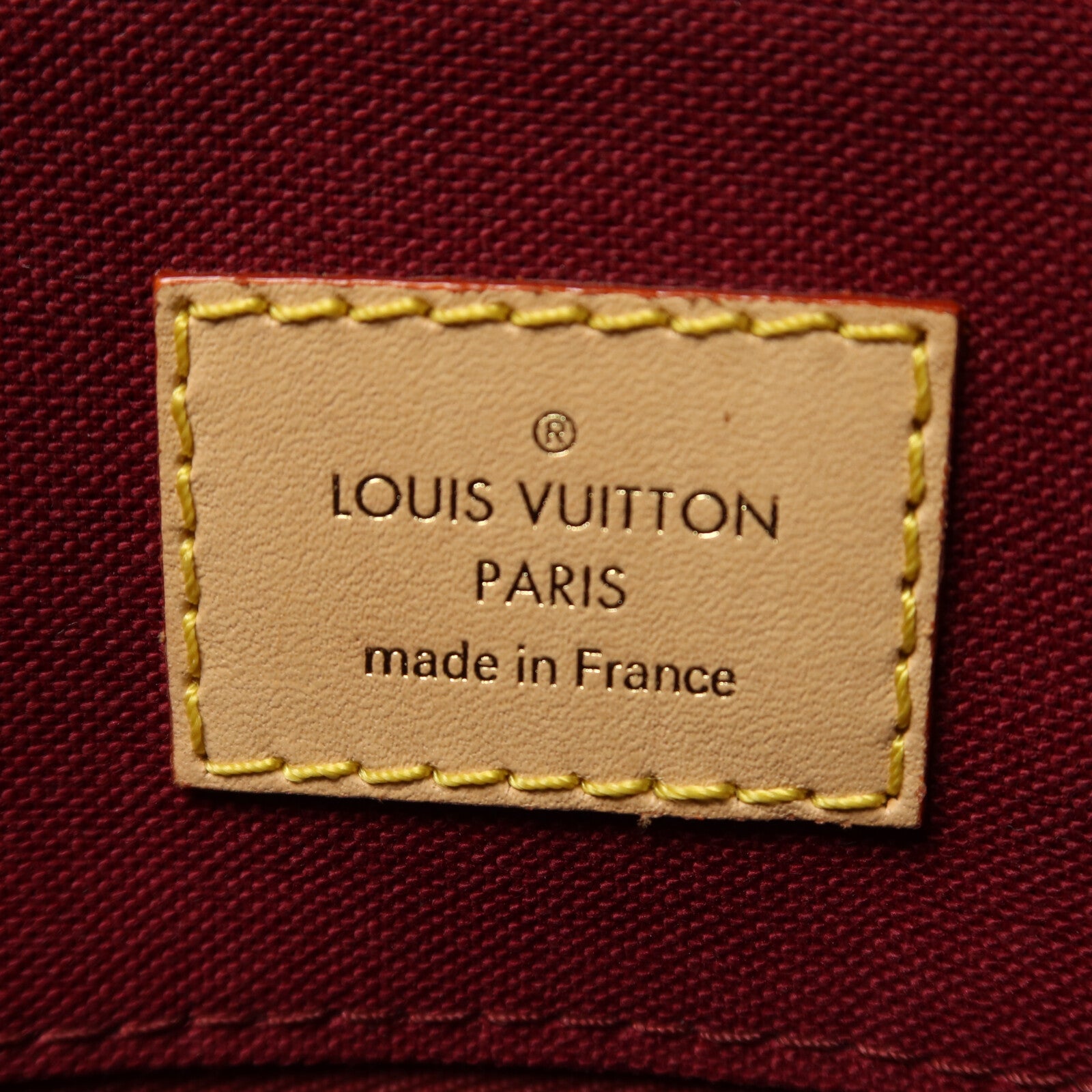 LOUIS VUITTON Monogram Petit Palais手挽肩背兩用袋棕色