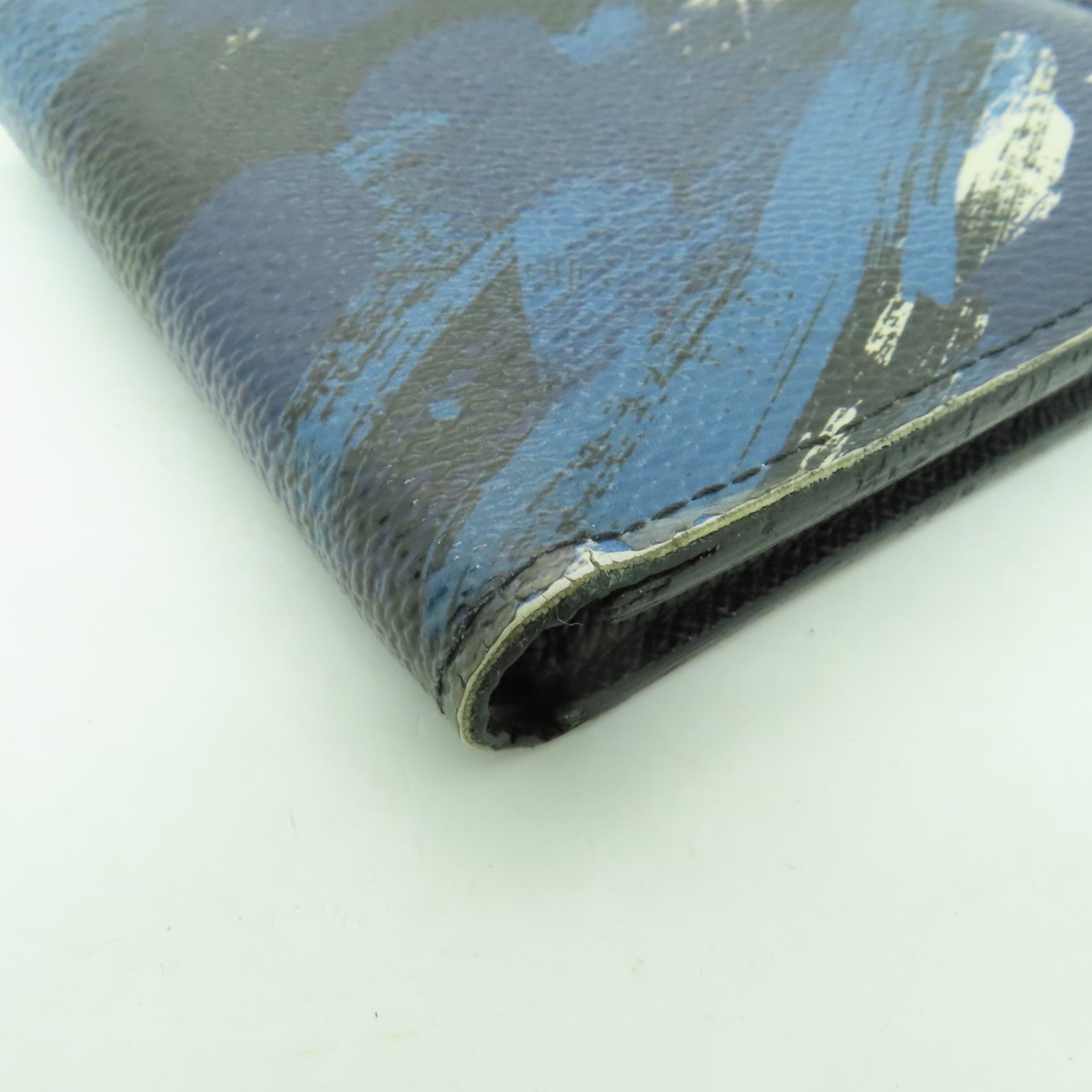 LOUIS VUITTON 【激減優惠】Camouflage Wallet錢包藍色