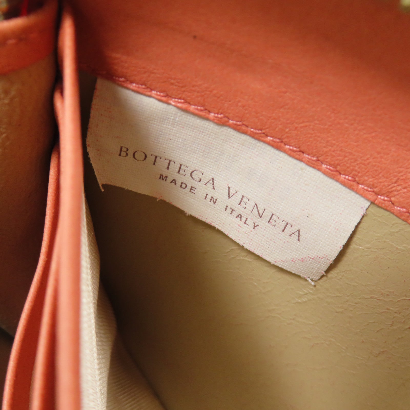 BOTTEGA VENETA 織紋皮革Long Wallet金扣長錢包
