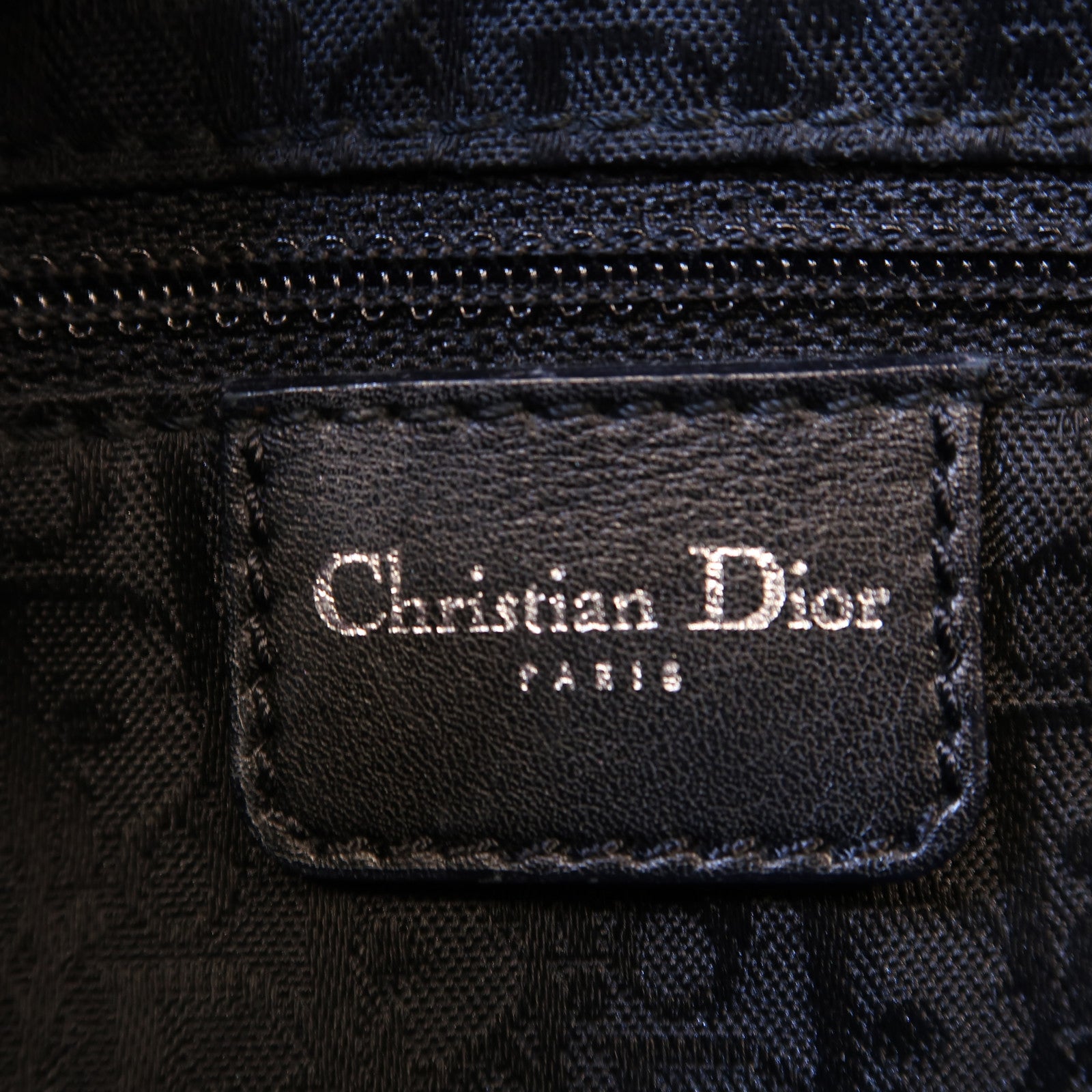 Dior 【激減優惠】蛇皮皮革Saddle銀扣肩背袋黑色/銀色