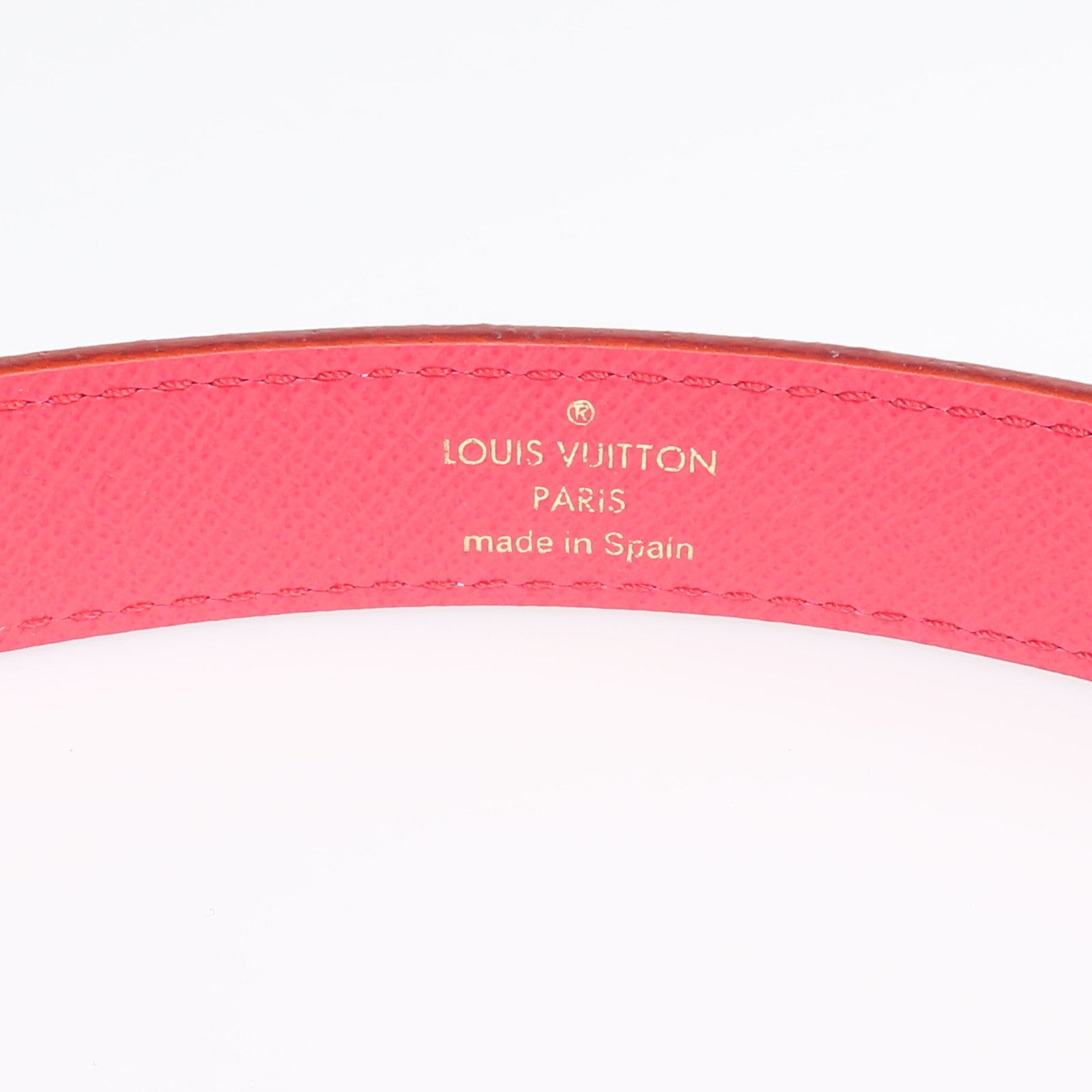 LOUIS VUITTON Monogram Multicolore Belt金扣皮帶