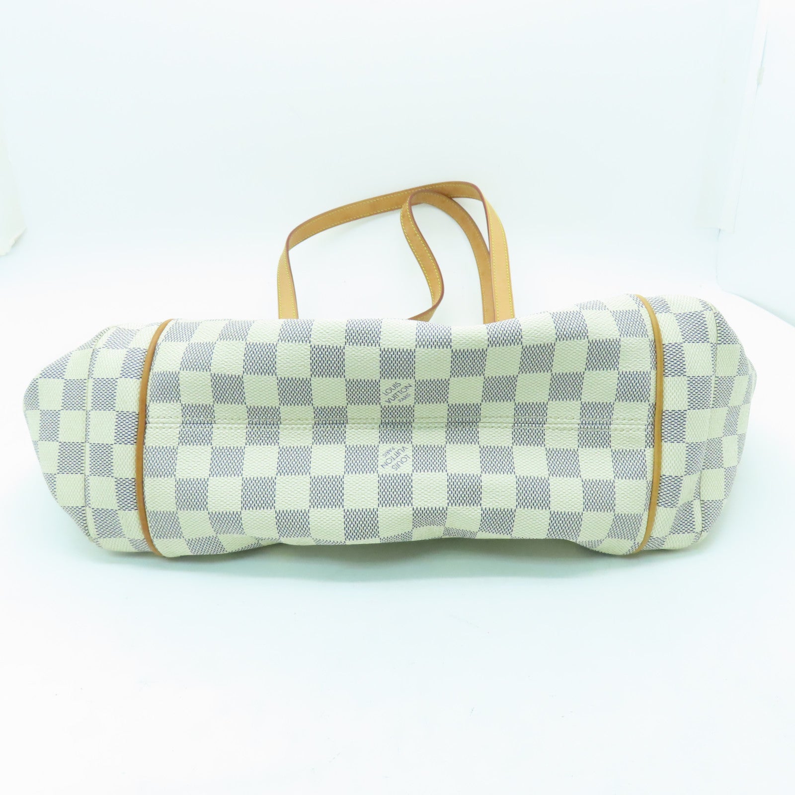 LOUIS VUITTON 【清倉大減價】Damier Totally MM金扣肩背袋米白色