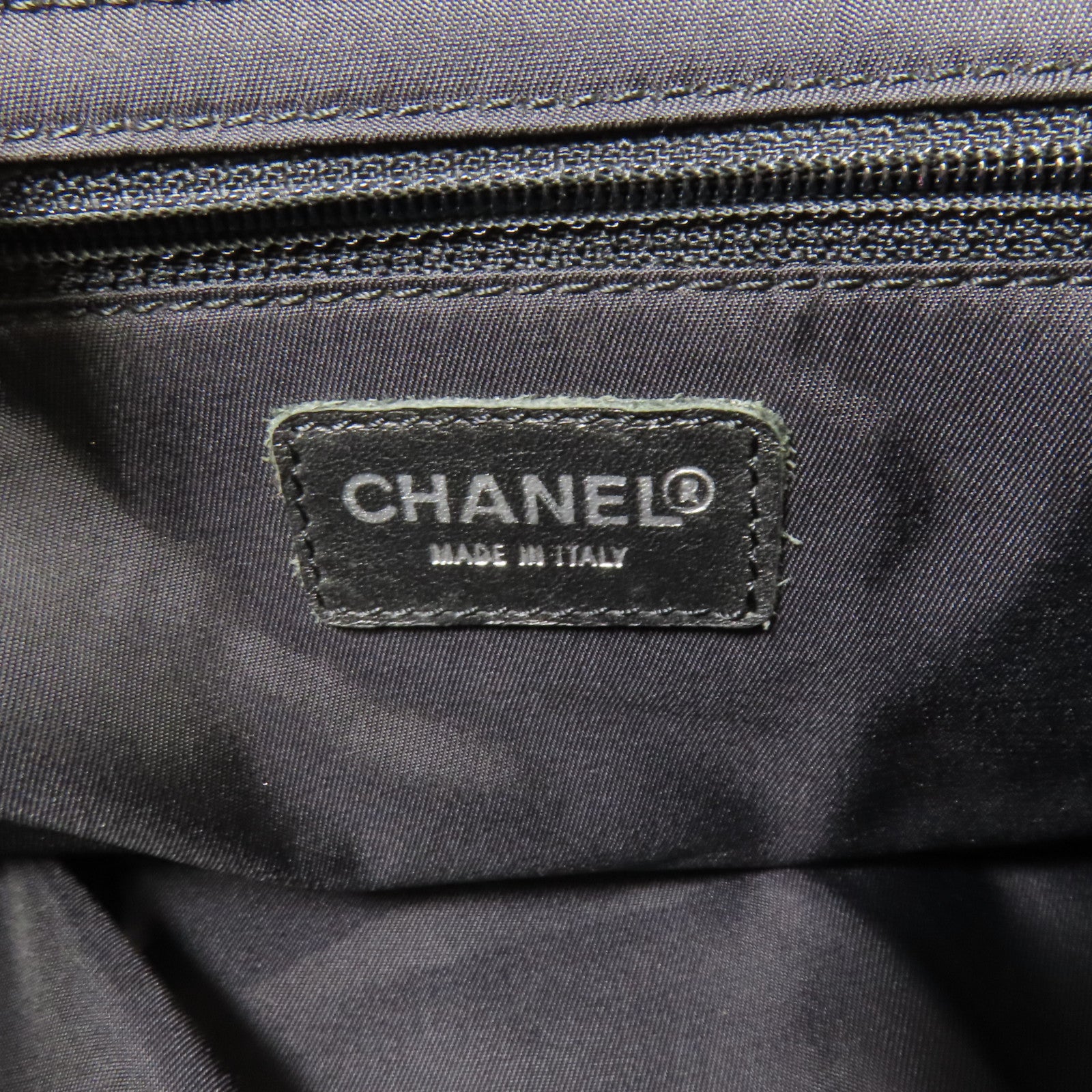 CHANEL 帆布Shoulder Bag肩背袋