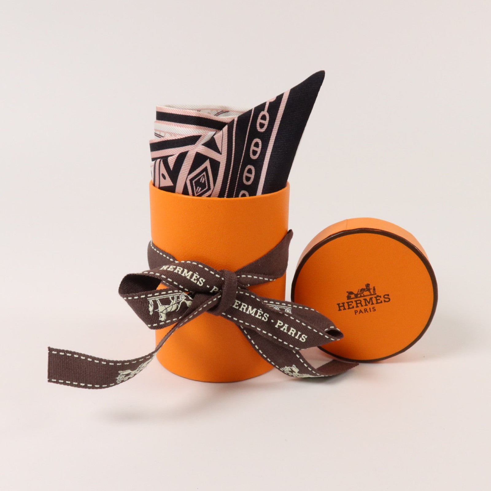 HERMES 絲質Twilly絲巾