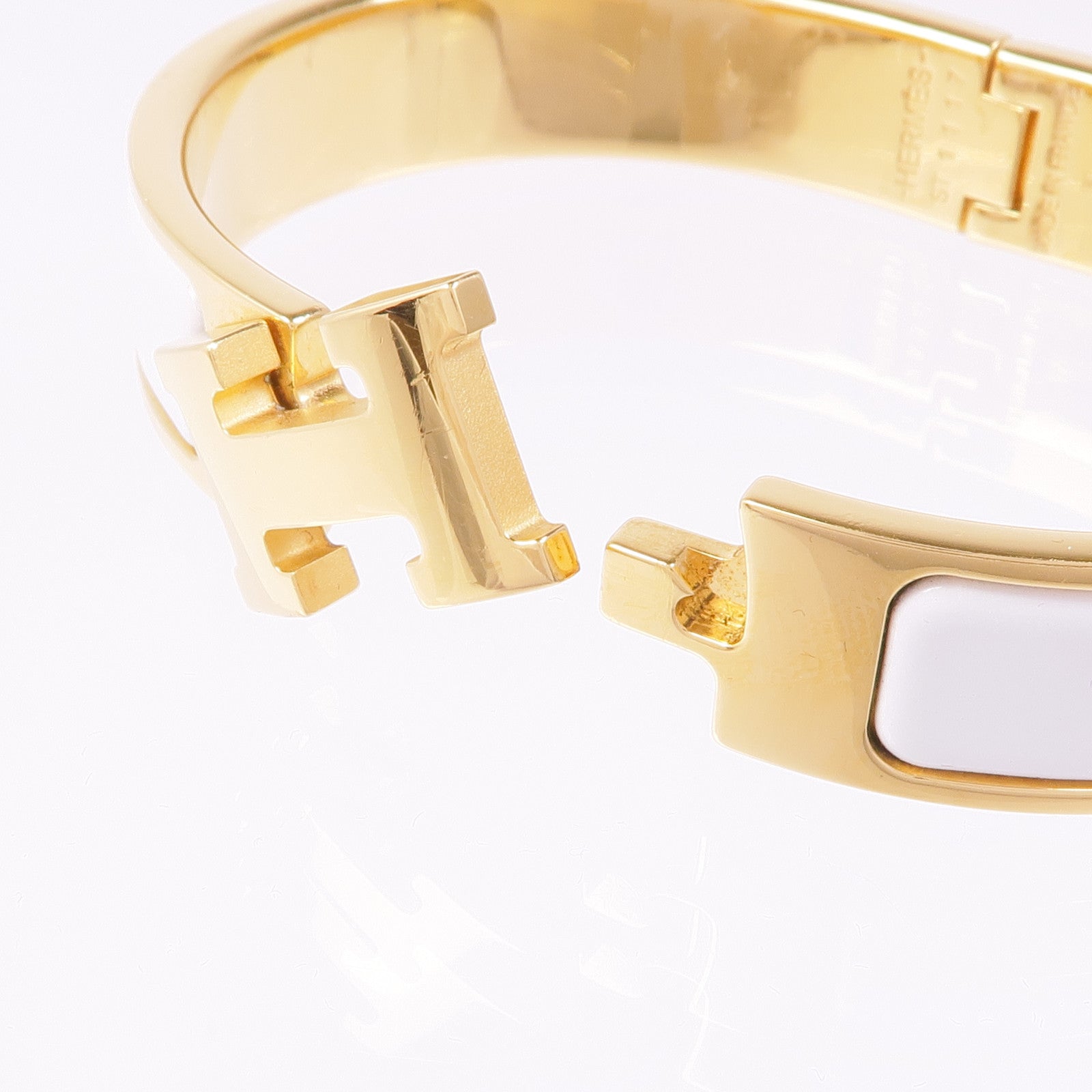 HERMES 金屬/琺瑯Clic H手鐲