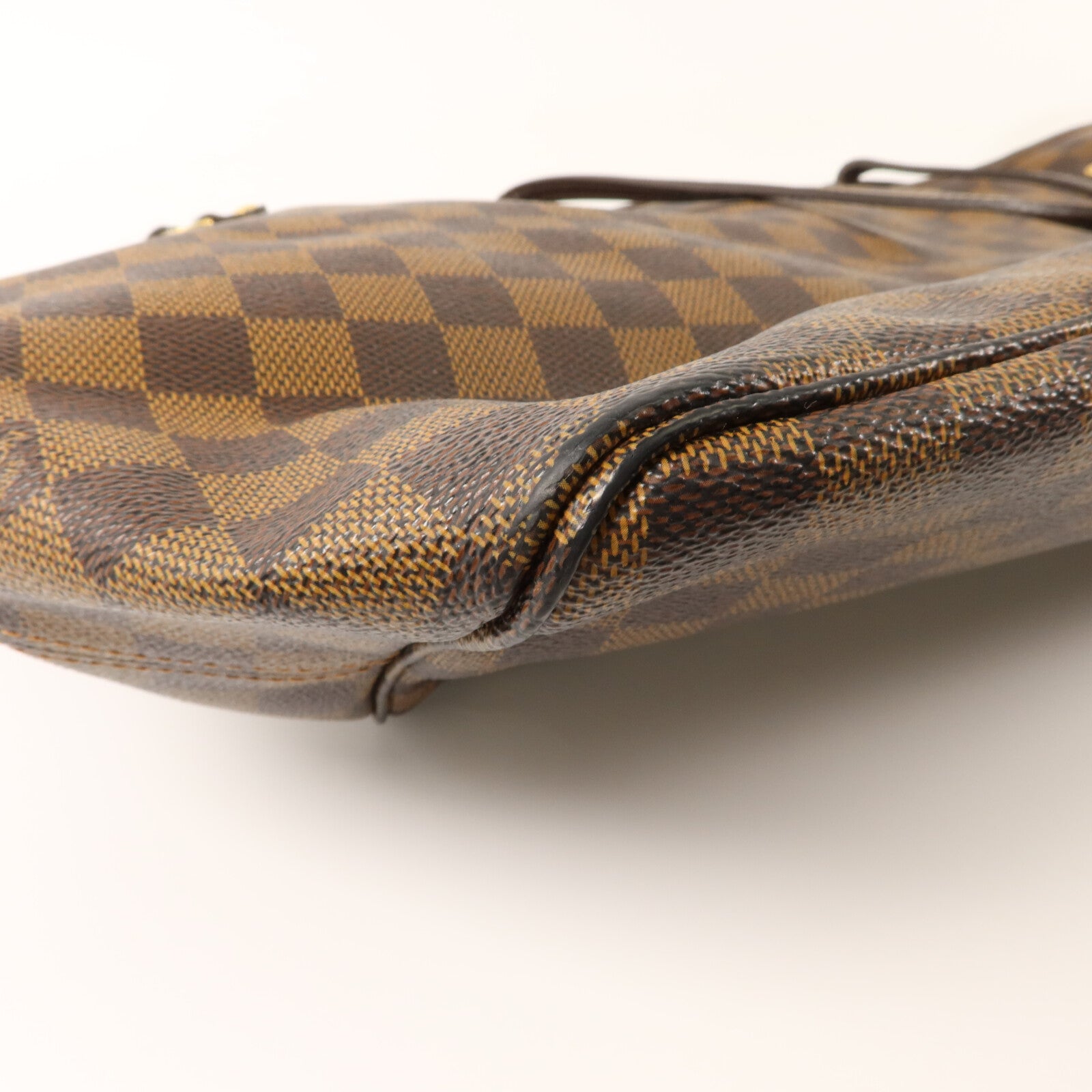 LOUIS VUITTON Damier Neverfull金扣肩背袋