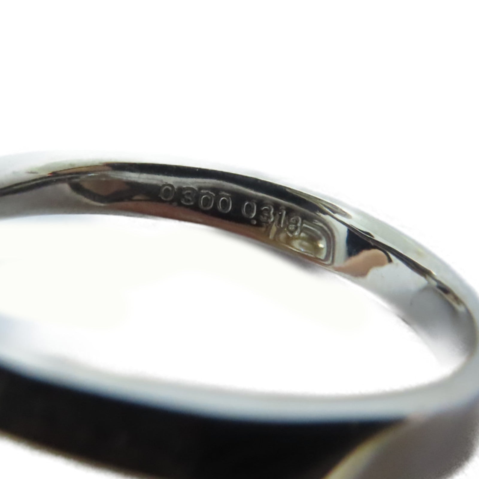 JEWELRY 【激減優惠】18K白金Diamond Ring 0.318ct鑽石/0.3ct鑽石戒指US#6