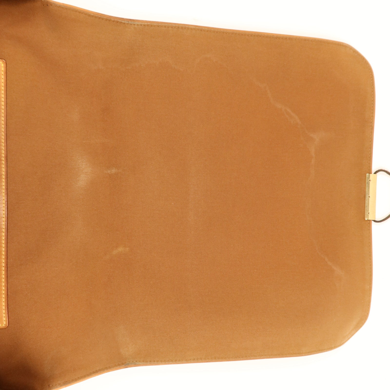 LOUIS VUITTON Monogram Abbesses金扣肩背袋棕色